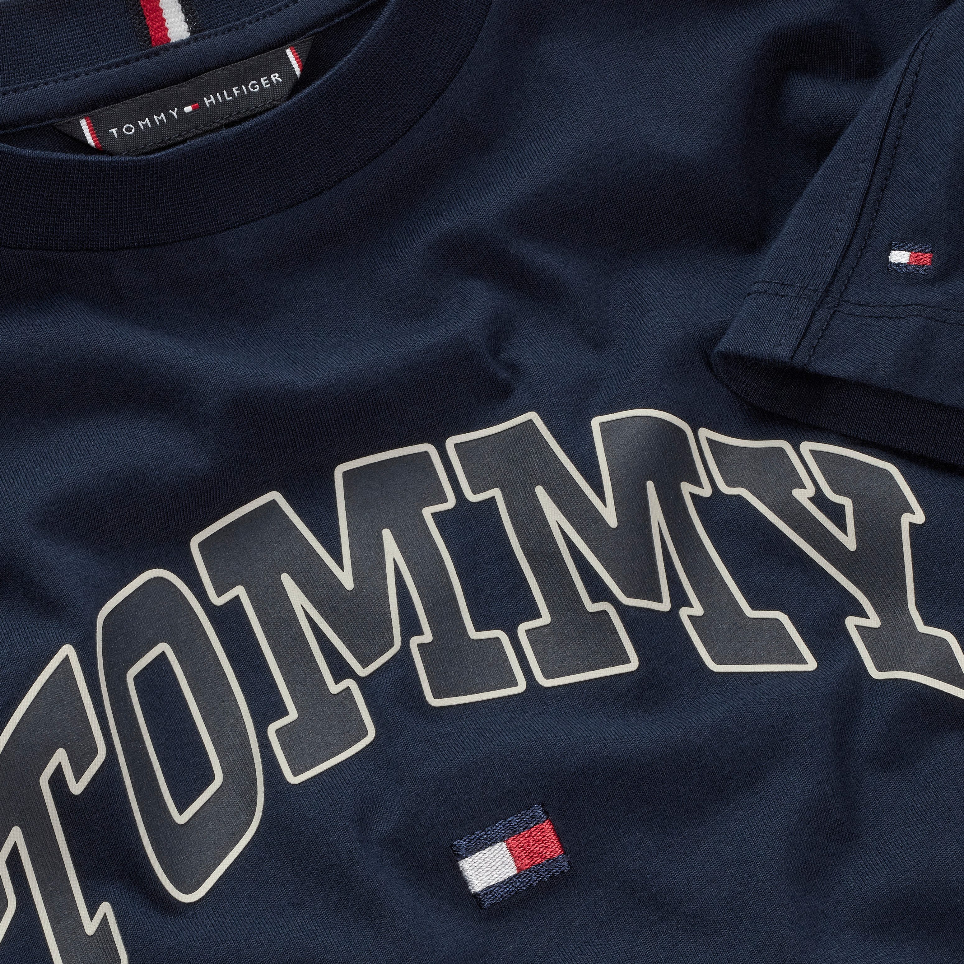 Tommy Hilfiger T-shirt VARSITY RAISED PRINT TEE SS