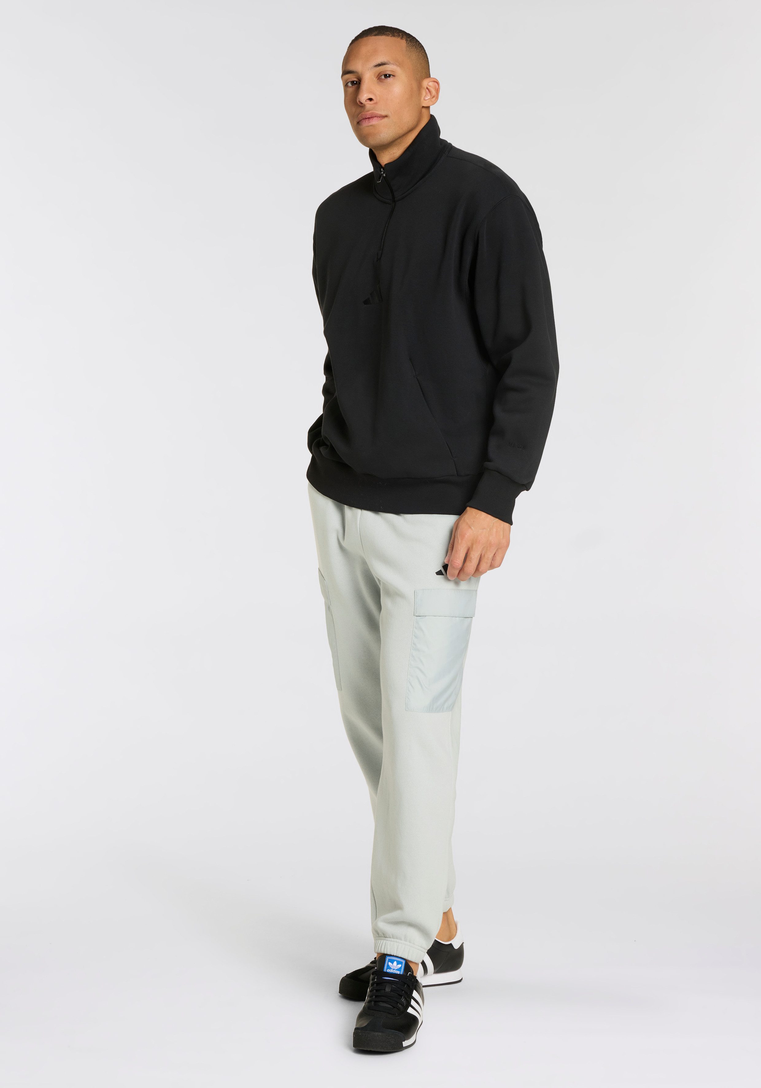 adidas Sportswear Sweatshirt M A SZN FL 1/4Z