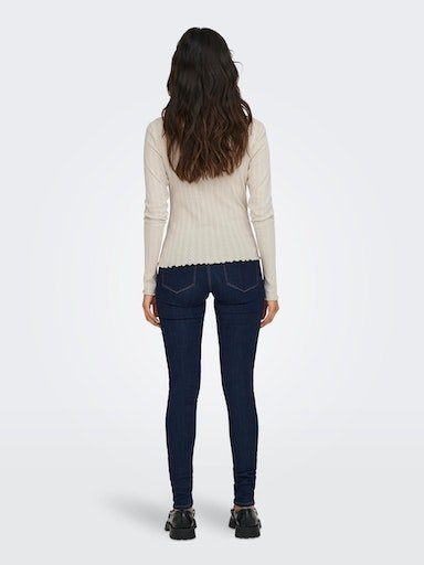 Only Shirt met lange mouwen ONLCARLOTTA L/S TOP NOOS JRS