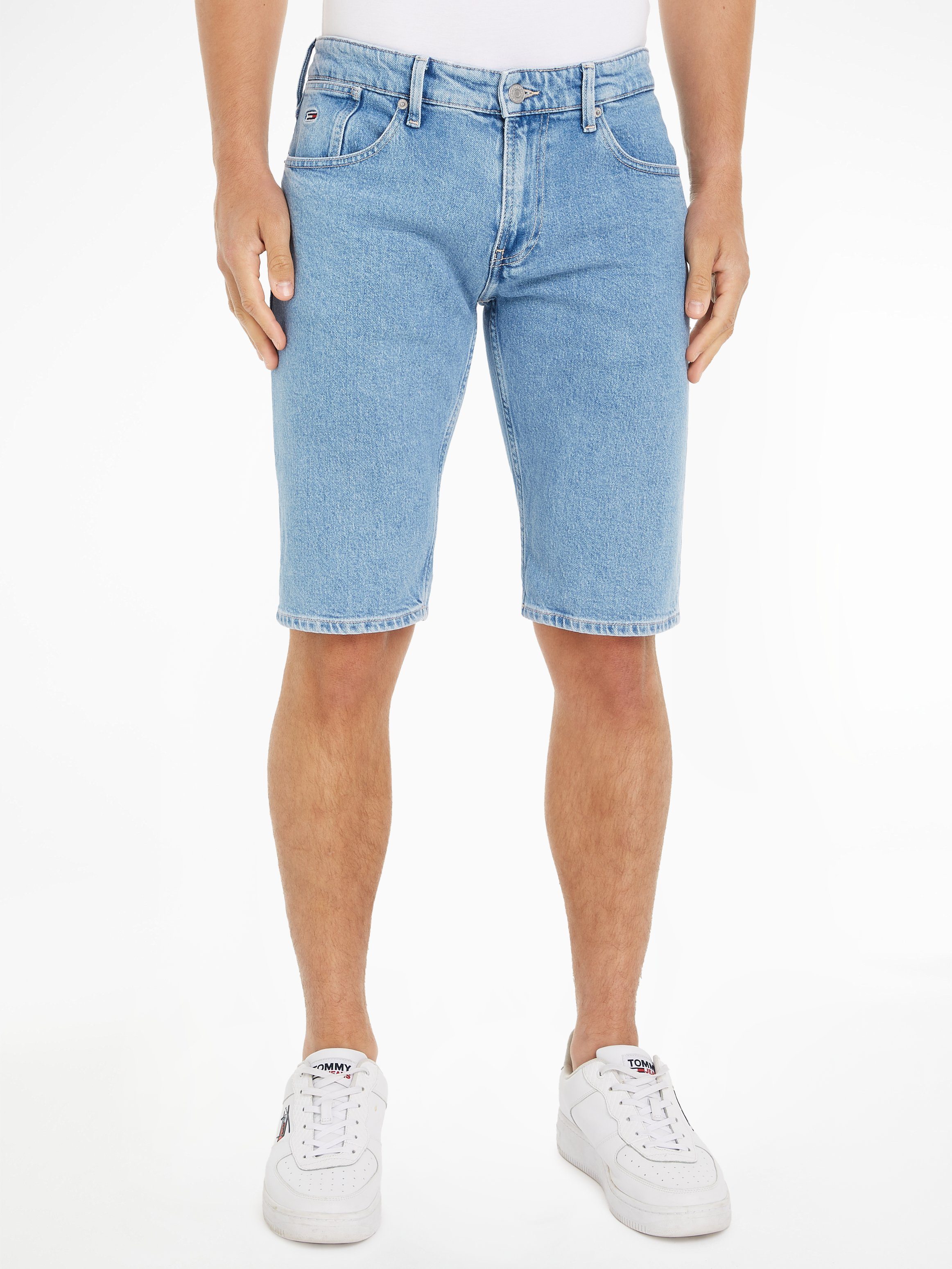 Tommy Jeans Denim Shorts Blue Heren