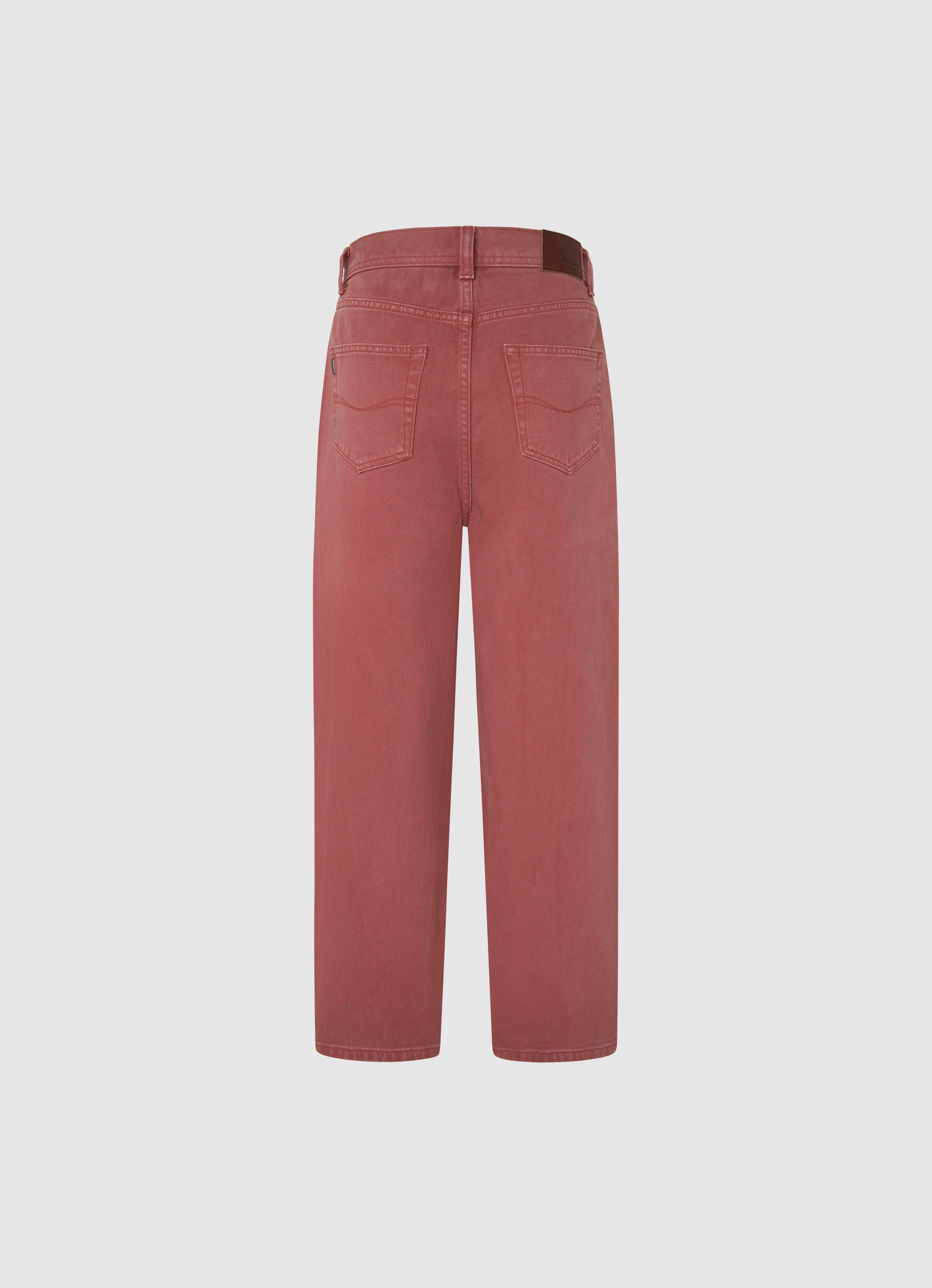 Pepe Jeans High-waist jeans BARREL JEANS UHW met wijde pijpen van katoen-denim