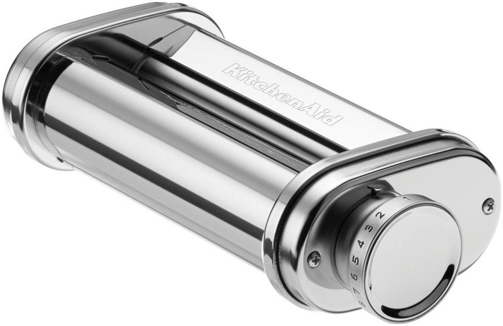 KitchenAid Keukenmachine 5KSM125EOB met gratis glazen kom + 3 pastavoorstukken