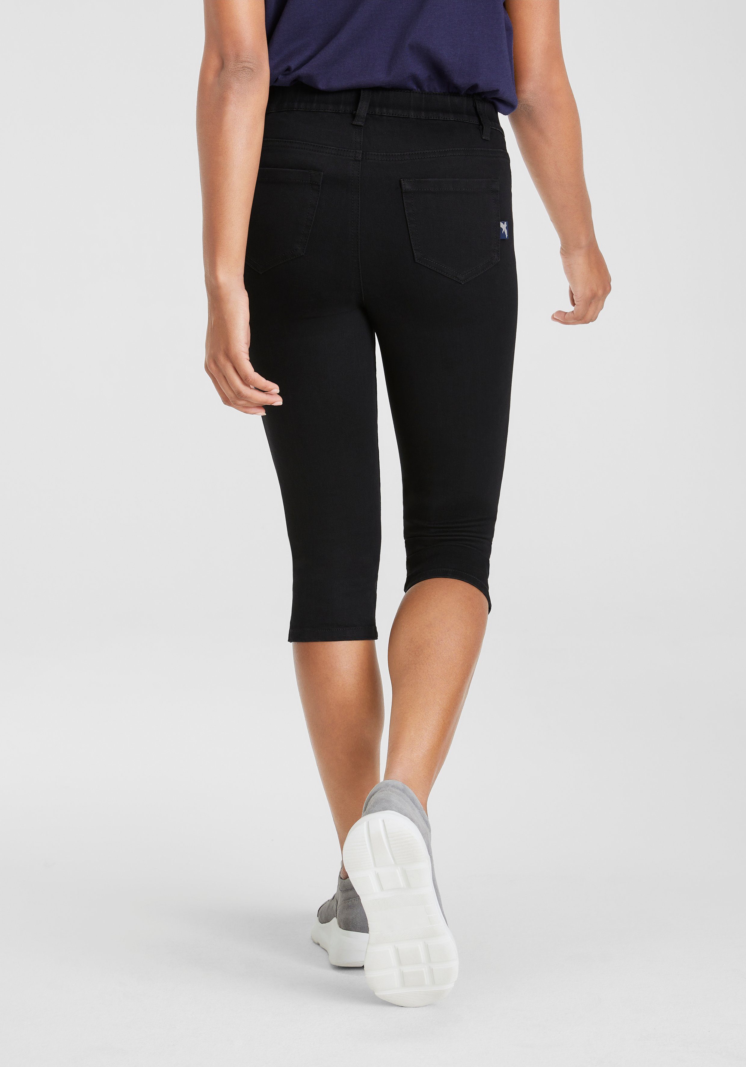 Arizona Capri jeans Ultra Stretch extra-strak gesneden pasvorm, hoge taille, in capri-lengte