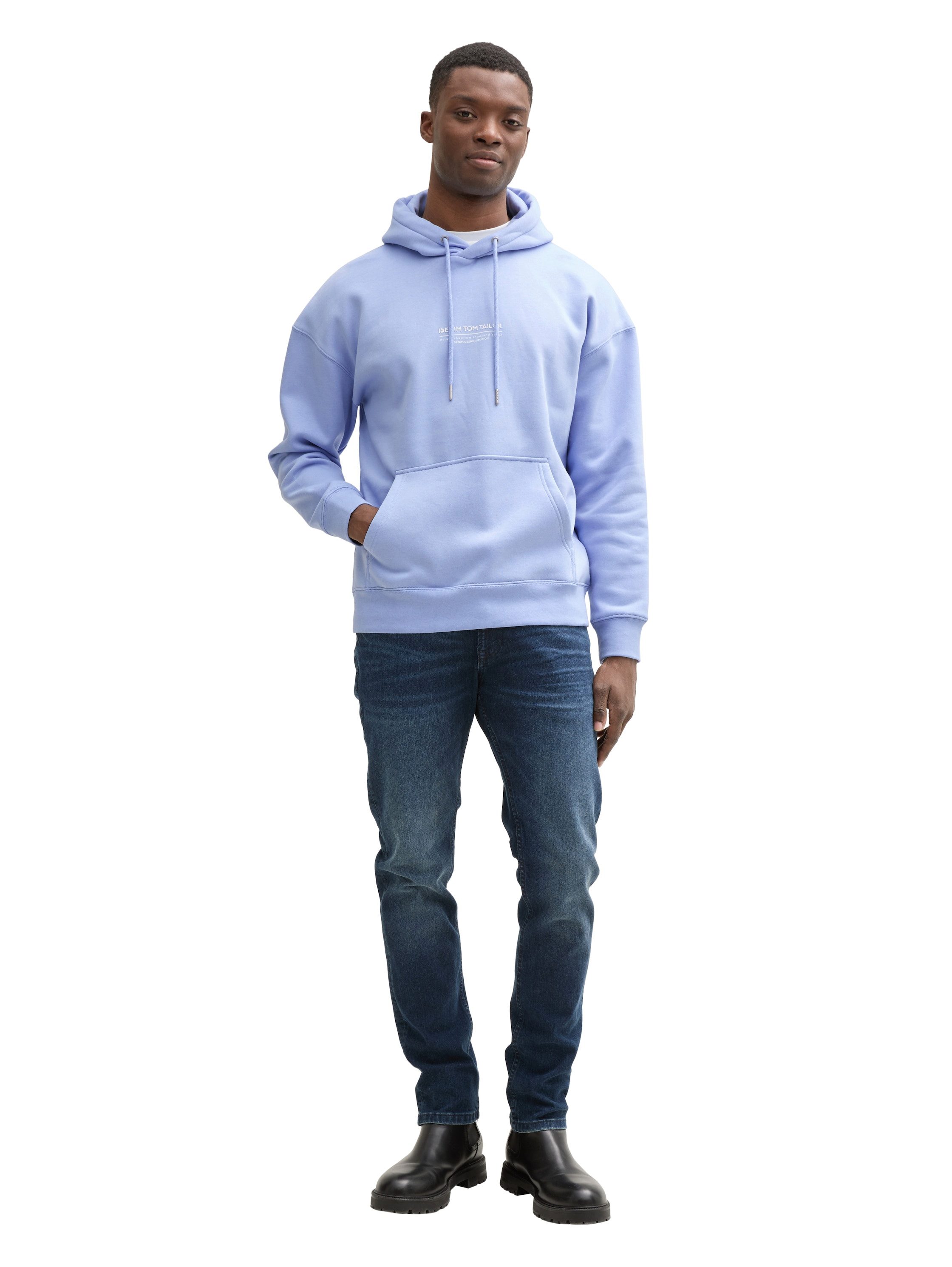 Tom Tailor Denim Hoodie met logoprint
