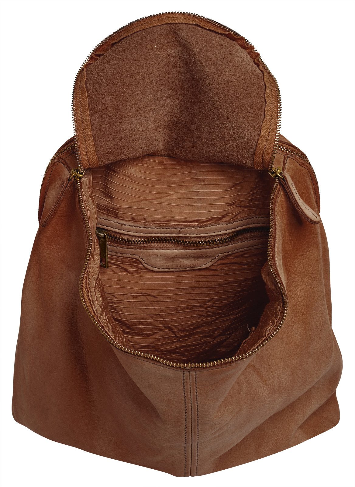 Samantha Look Rugzak echt leer, made in italy