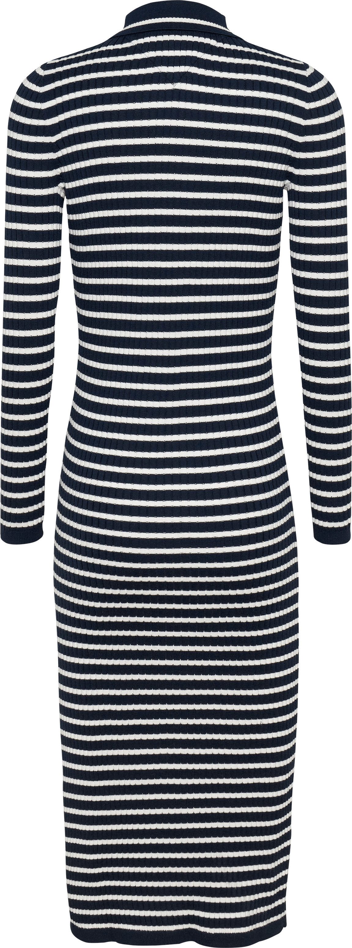 TOMMY JEANS Polojurk TJW LS POLO MIDI DRESS