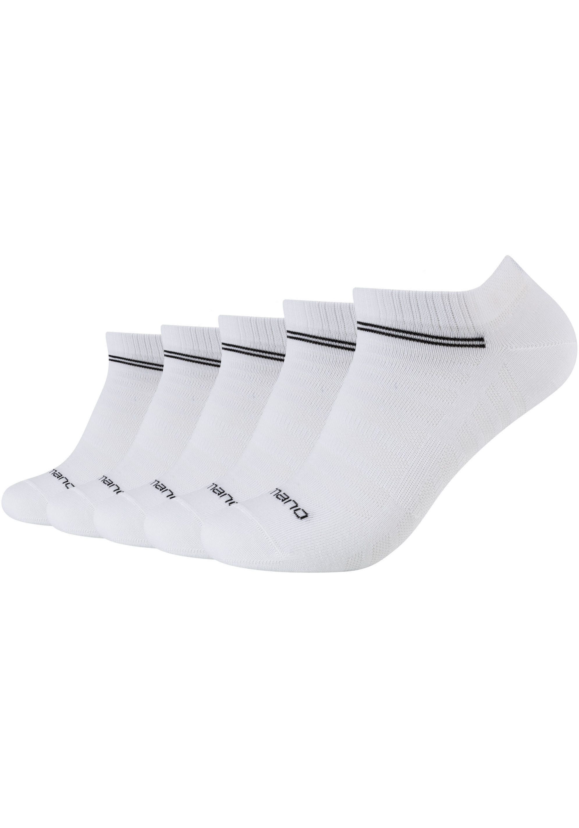 Camano Korte sokken Mesh ventilation met modieuze streepjespatronen (10 paar)