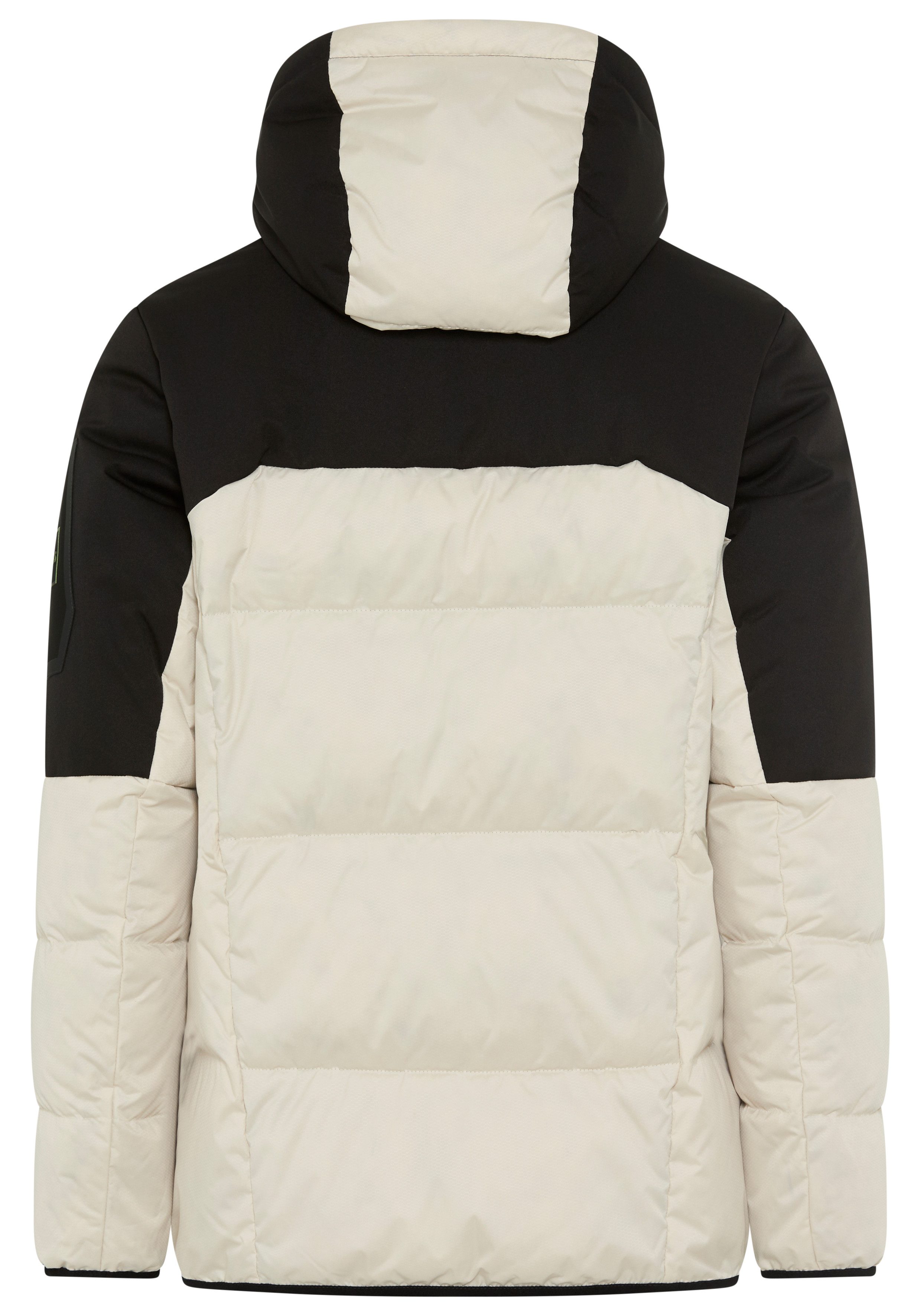 BOSS GREEN Donsjack afneembare capuchon, regular fit, warm gewatteerd