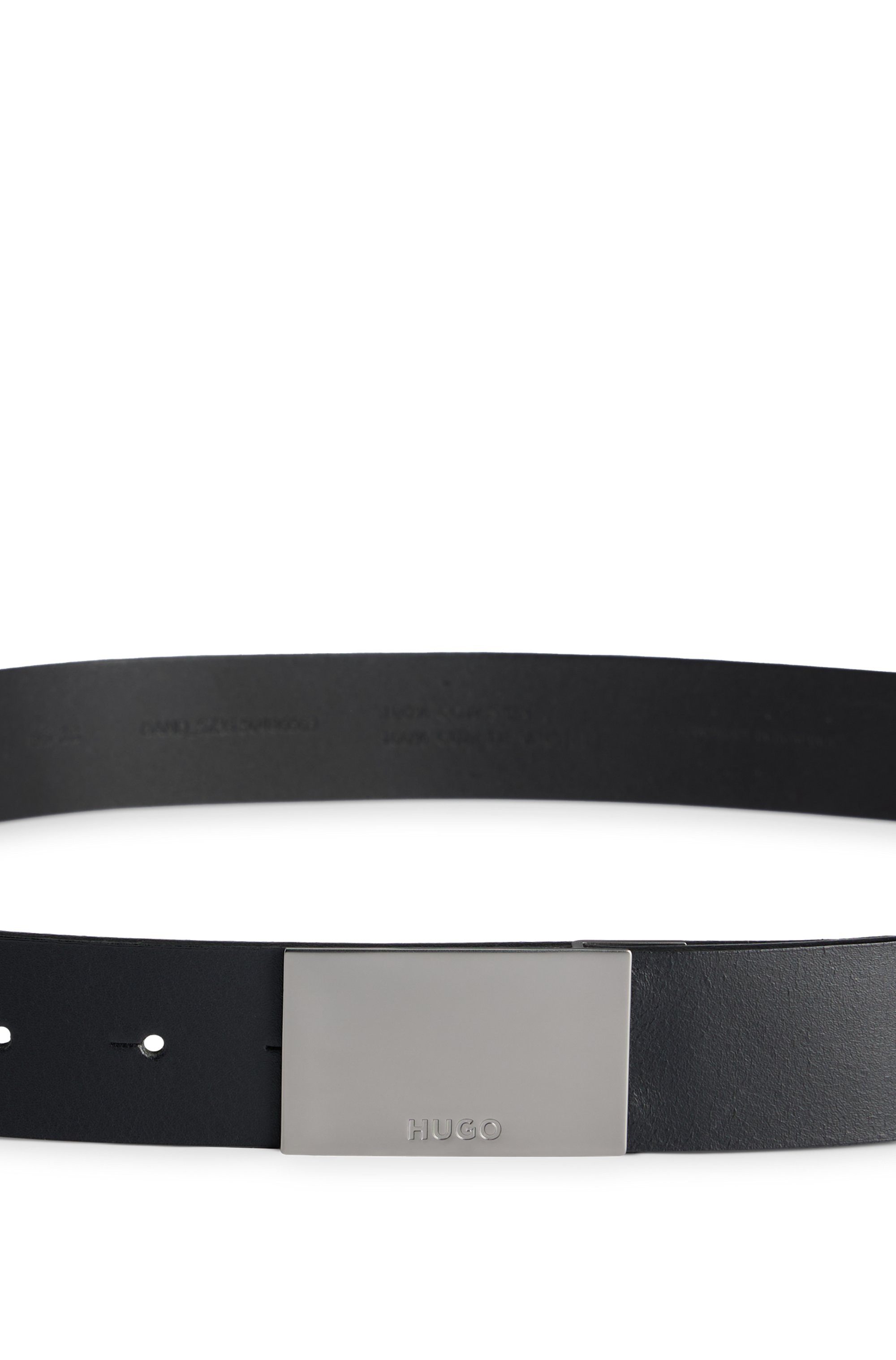 HUGO Leren riem Gand_Sz35