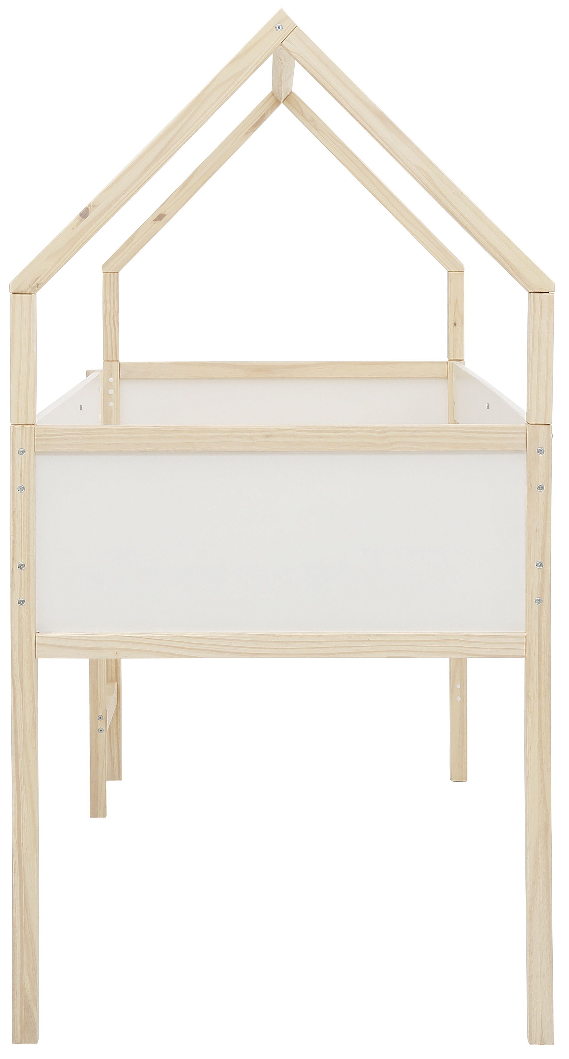 Lüttenhütt Hoogslaper Janne Grenenhout, 1-persoons, inclusief houten ladder, ligoppervlak 90x200 cm