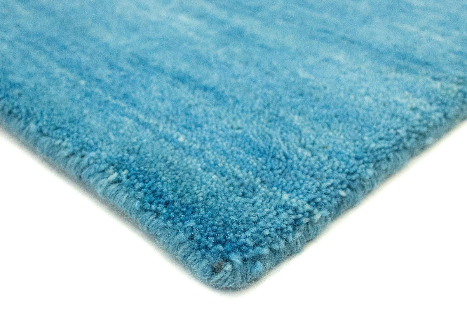 morgenland Wollen kleed Uni - Gabbeh tapijt - Softy Gabbeh look, uni kleuren, 100% wol, zeer zachte pool, woonkamer