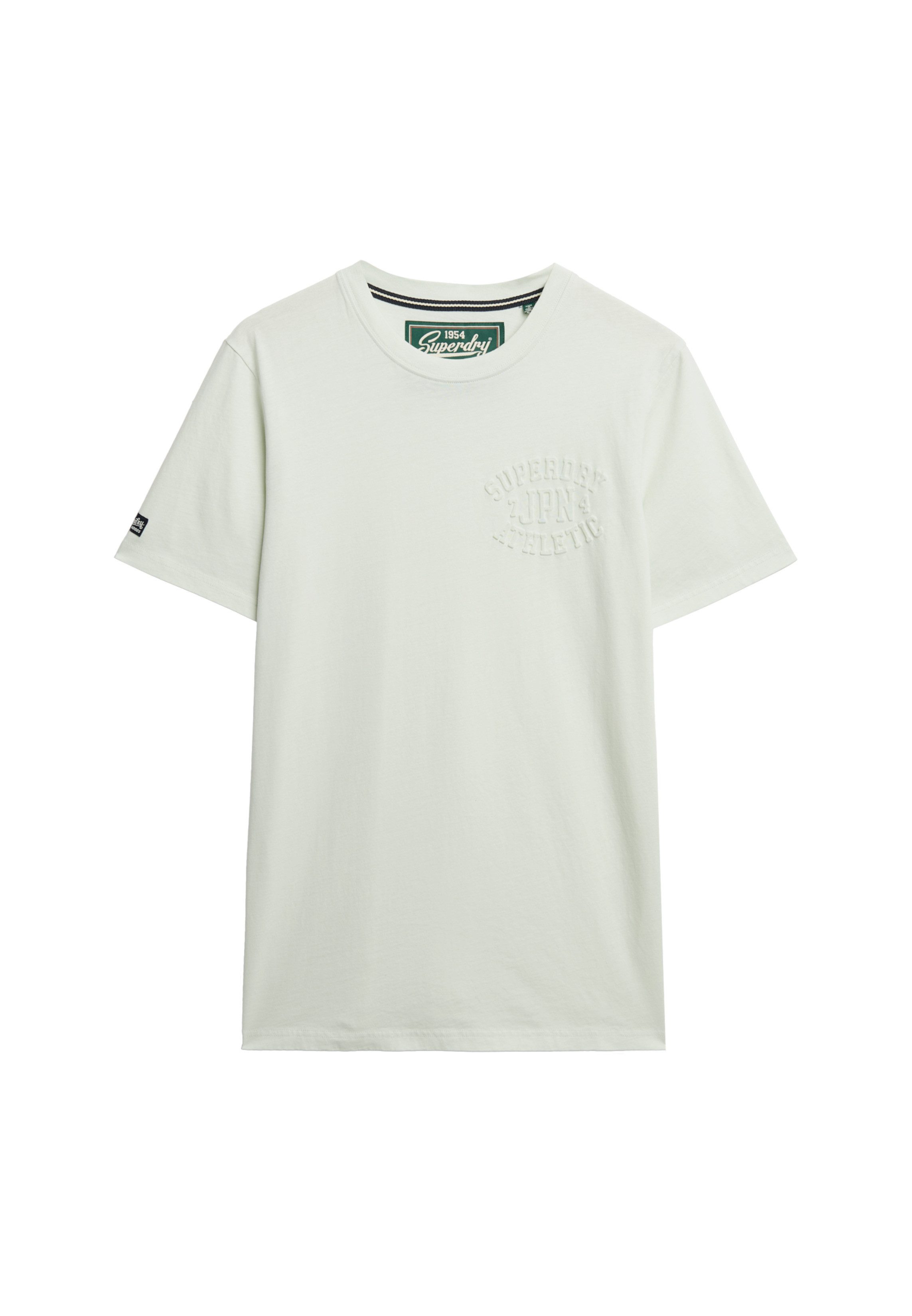 Superdry Shirt met ronde hals ATHLETIC EMBOSS RELAXED TEE