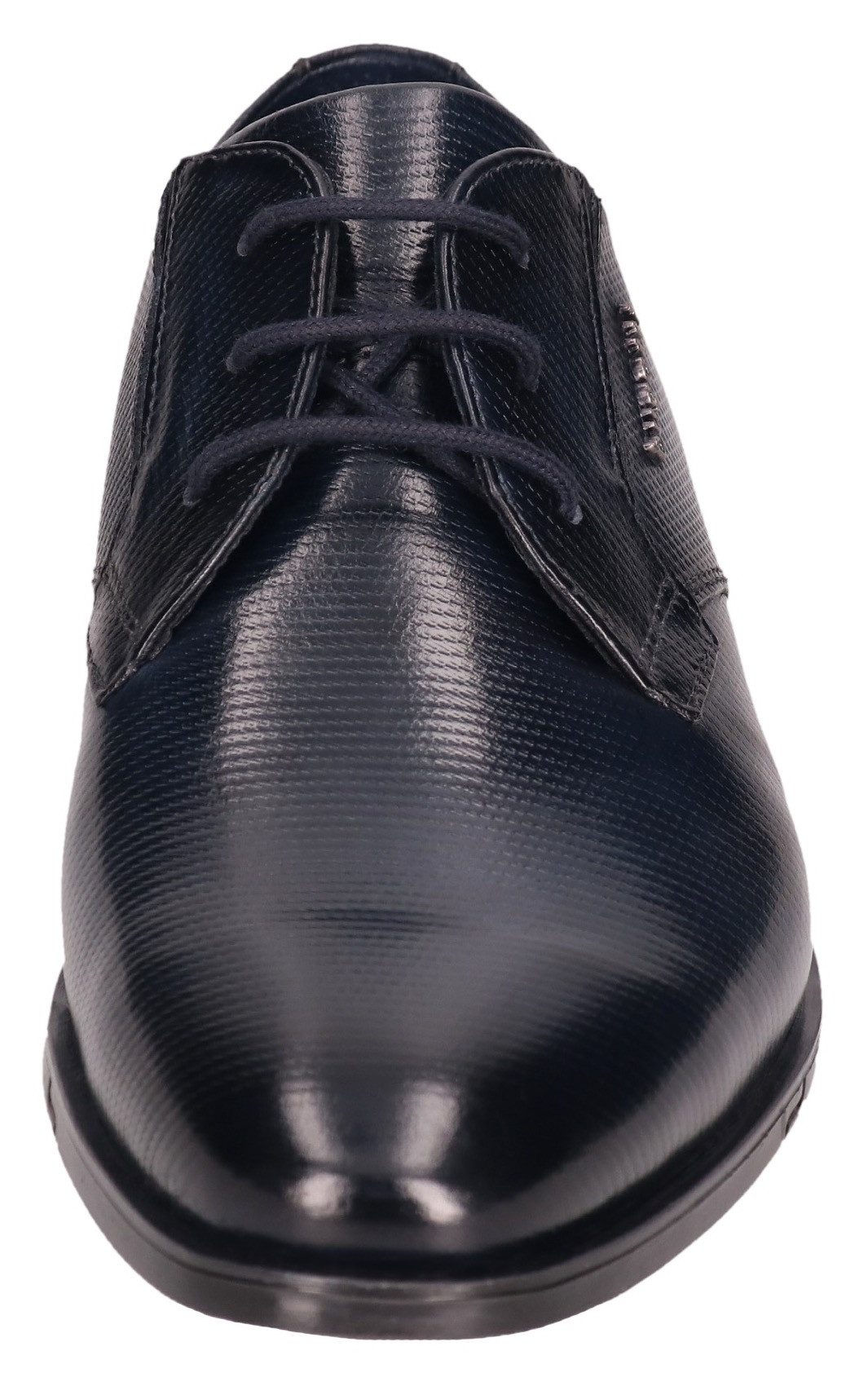 Bugatti Veterschoenen , blokhak, business schoen, avondschoen, feestelijke schoen met print