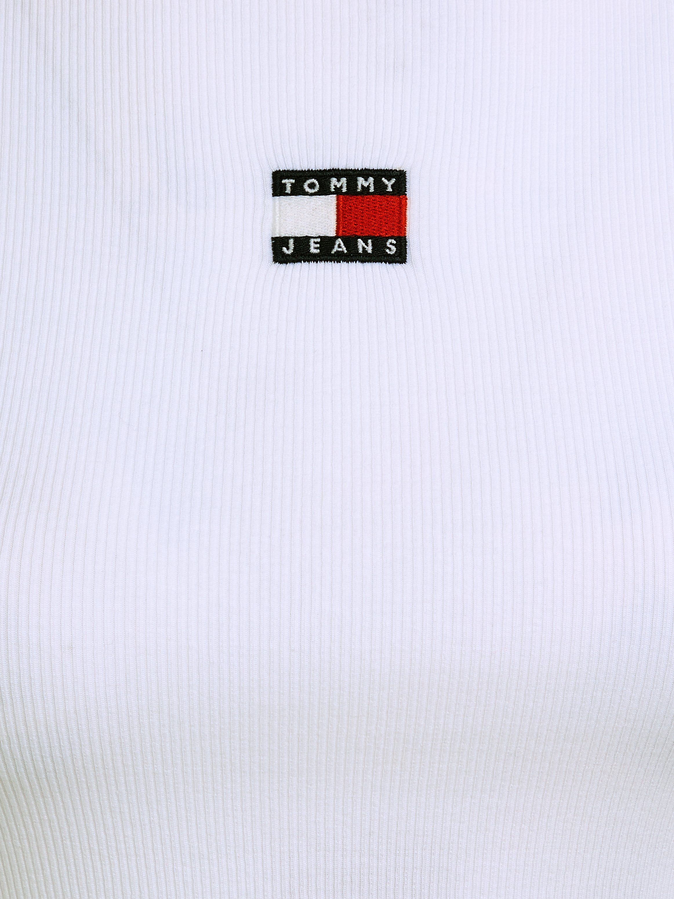 TOMMY JEANS T-shirt TJW SLIM BADGE RIB TEE