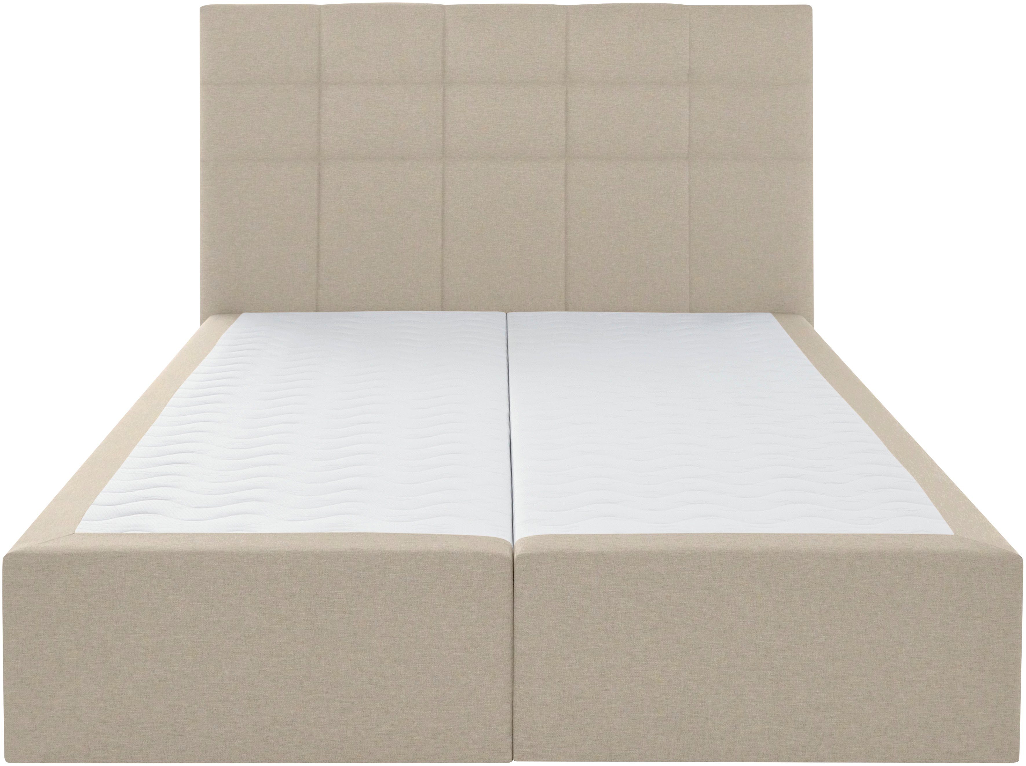 INOSIGN Boxspring OVALO optioneel met bedbox, verkrijgbaar in h2, h3 & h4