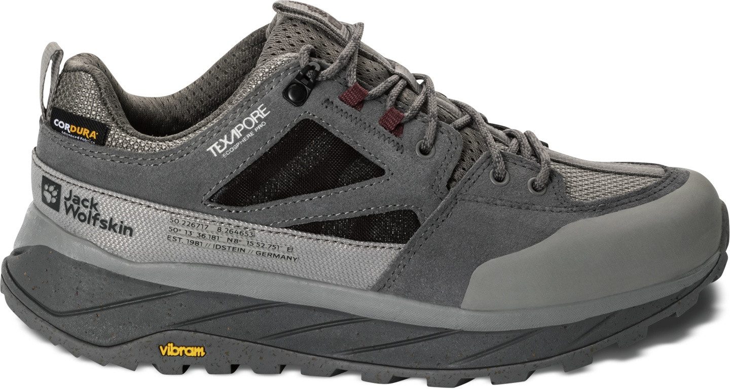 Jack Wolfskin Hiking-schoenen TERRAQUEST TEXAPORE LOW W dames schoenen maat UK 9 - EU 43 grijs