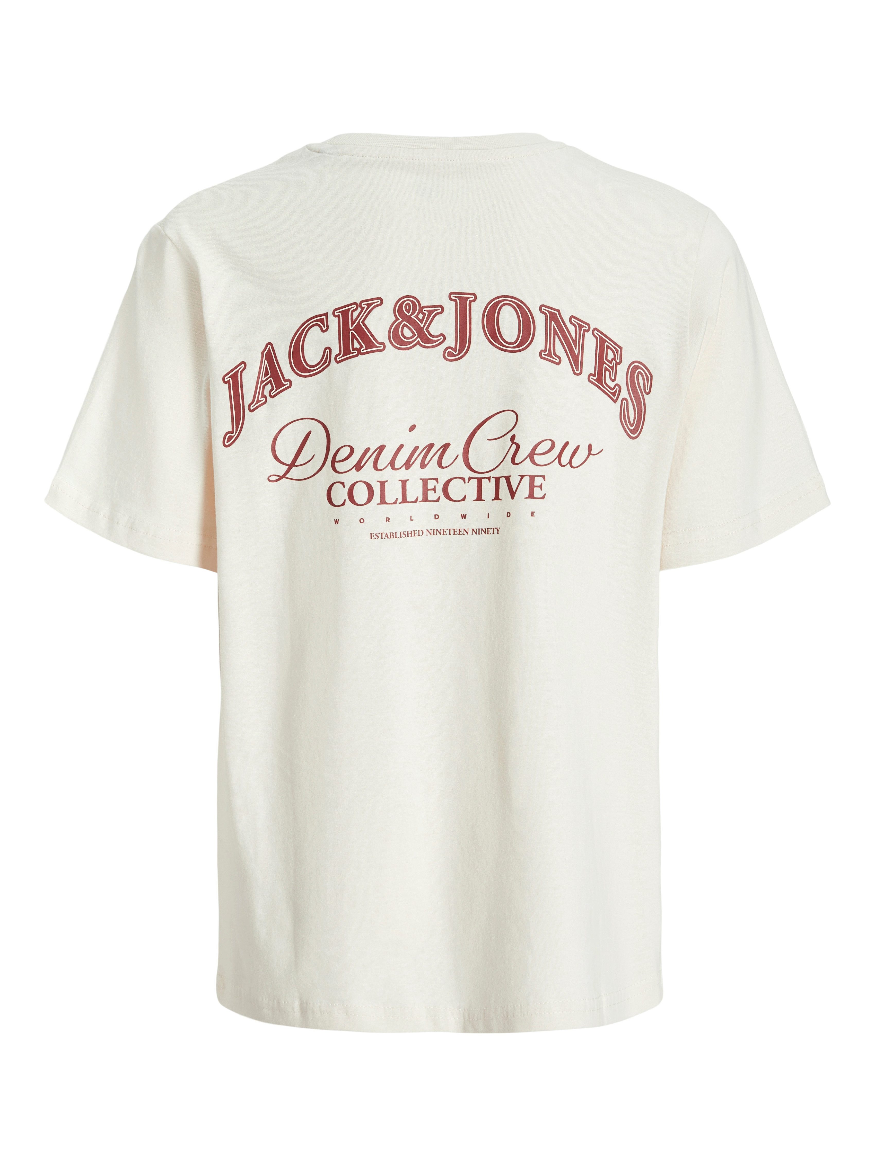 Jack & Jones Junior T-shirt JJEBRANDES BACKP RELAXED TEE SS SN JNR