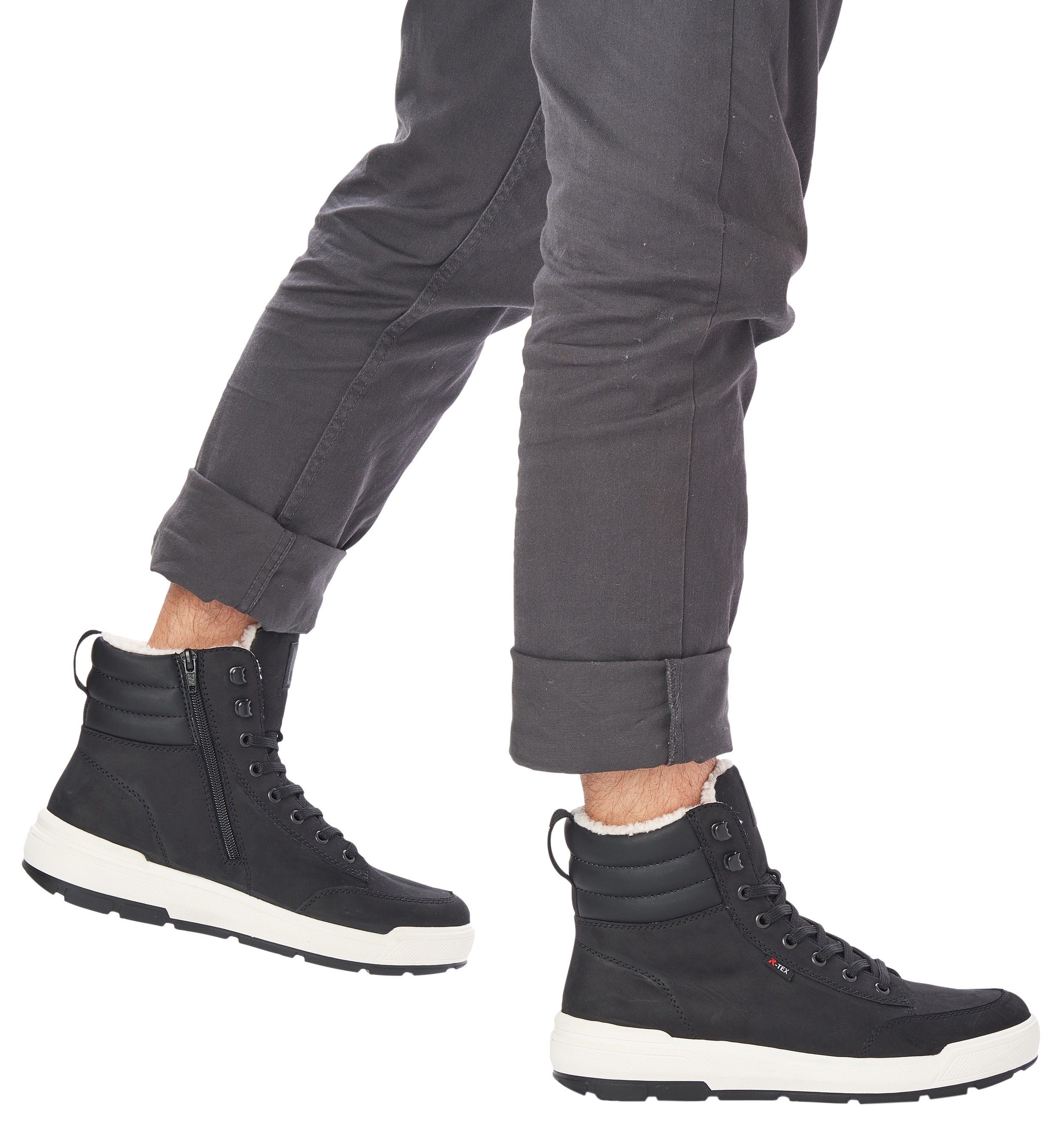 Rieker EVOLUTION Winterlaarzen ankle boot, lace-up boots with tex membrane