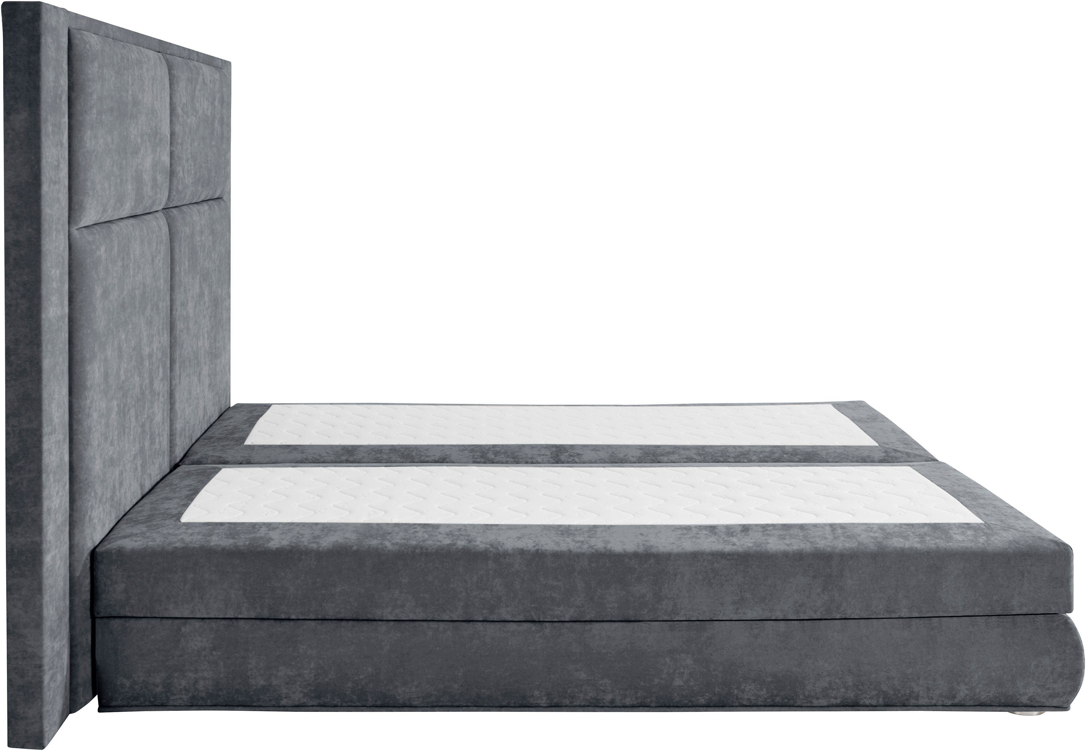 COLLECTION AB Boxspring Copenhagen inclusief bedkist, topmatras, naar keuze met ledverlichting