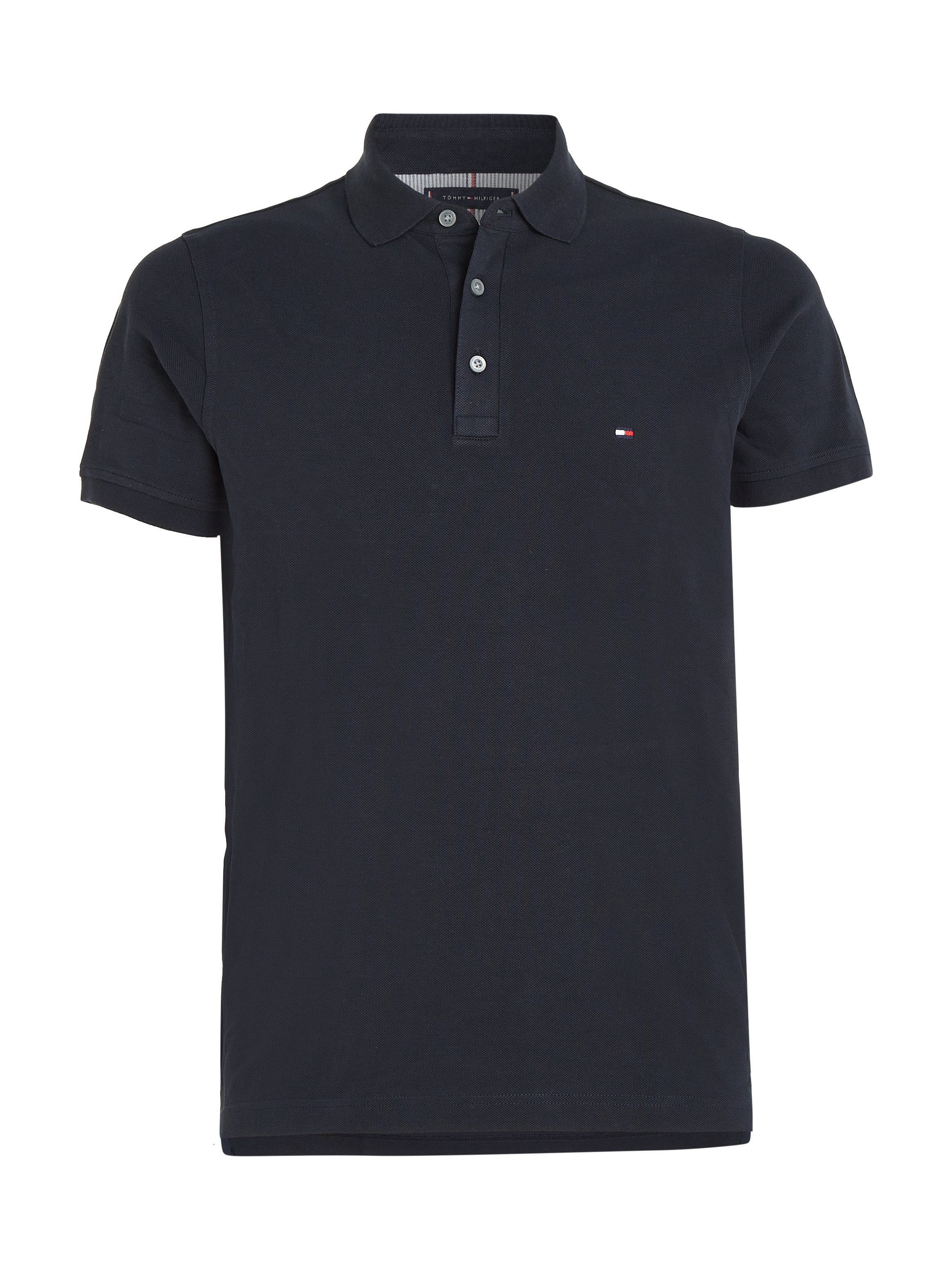 Tommy Hilfiger Poloshirt 1985 SLIM POLO hoogwaardige katoen-piqué kwaliteit