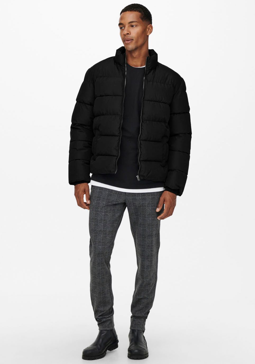 ONLY & SONS Gewatteerde jas ONSMELVIN LIFE PUFFER JACKET OTW VD