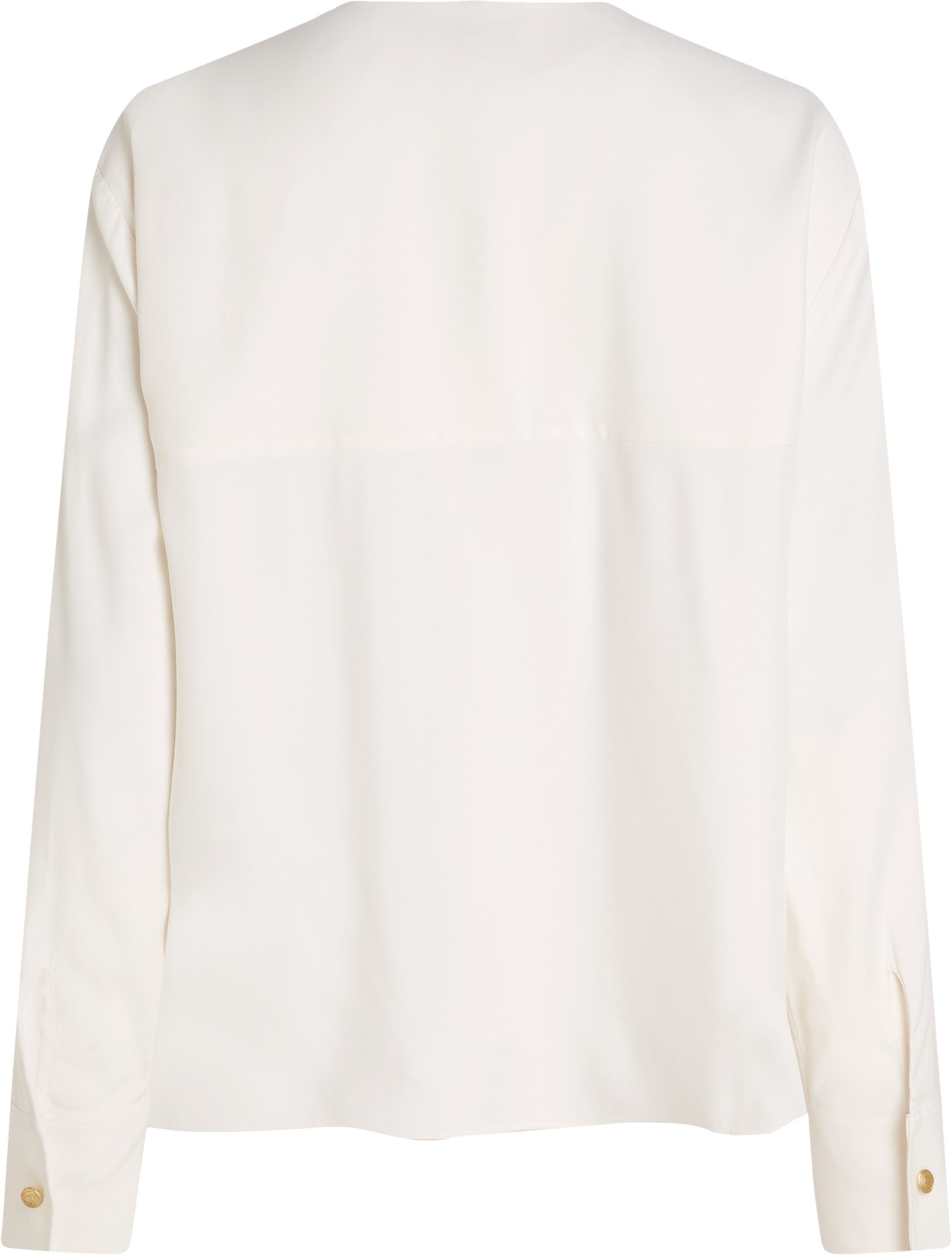Tommy Hilfiger Blouse met lange mouwen met gestempeld logo