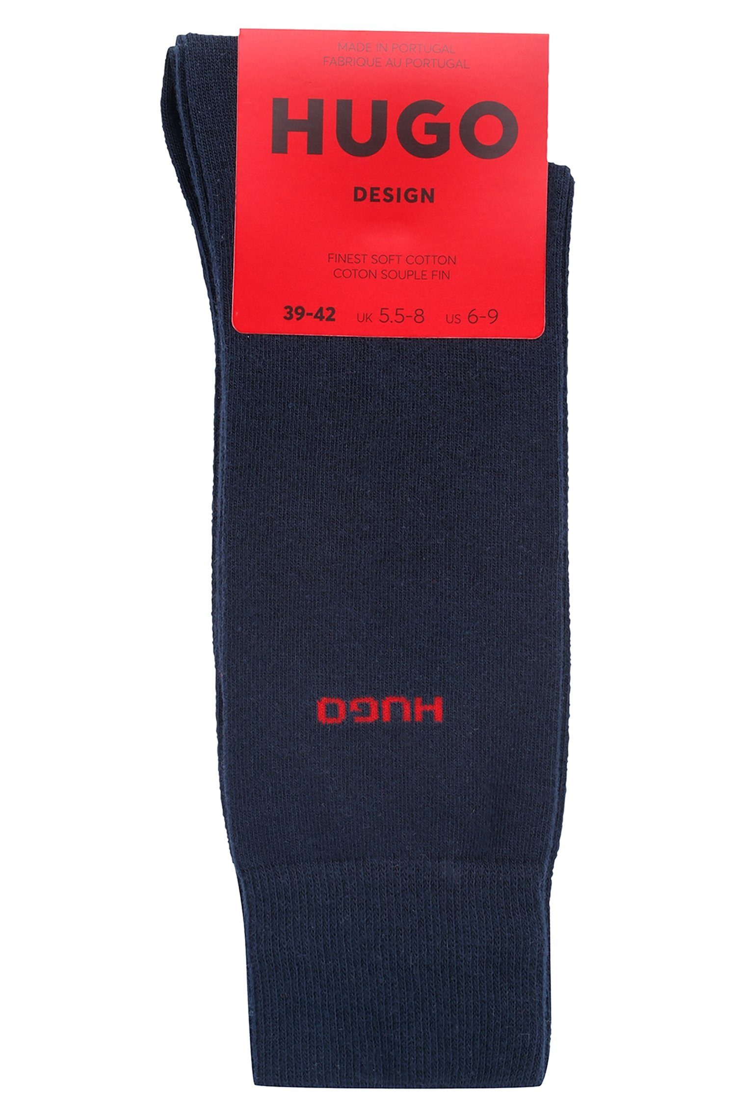 HUGO underwear Business-sokken 2P RS Uni CC met contrasterende hugo logo-opschrift (2 paar, Set van 2)