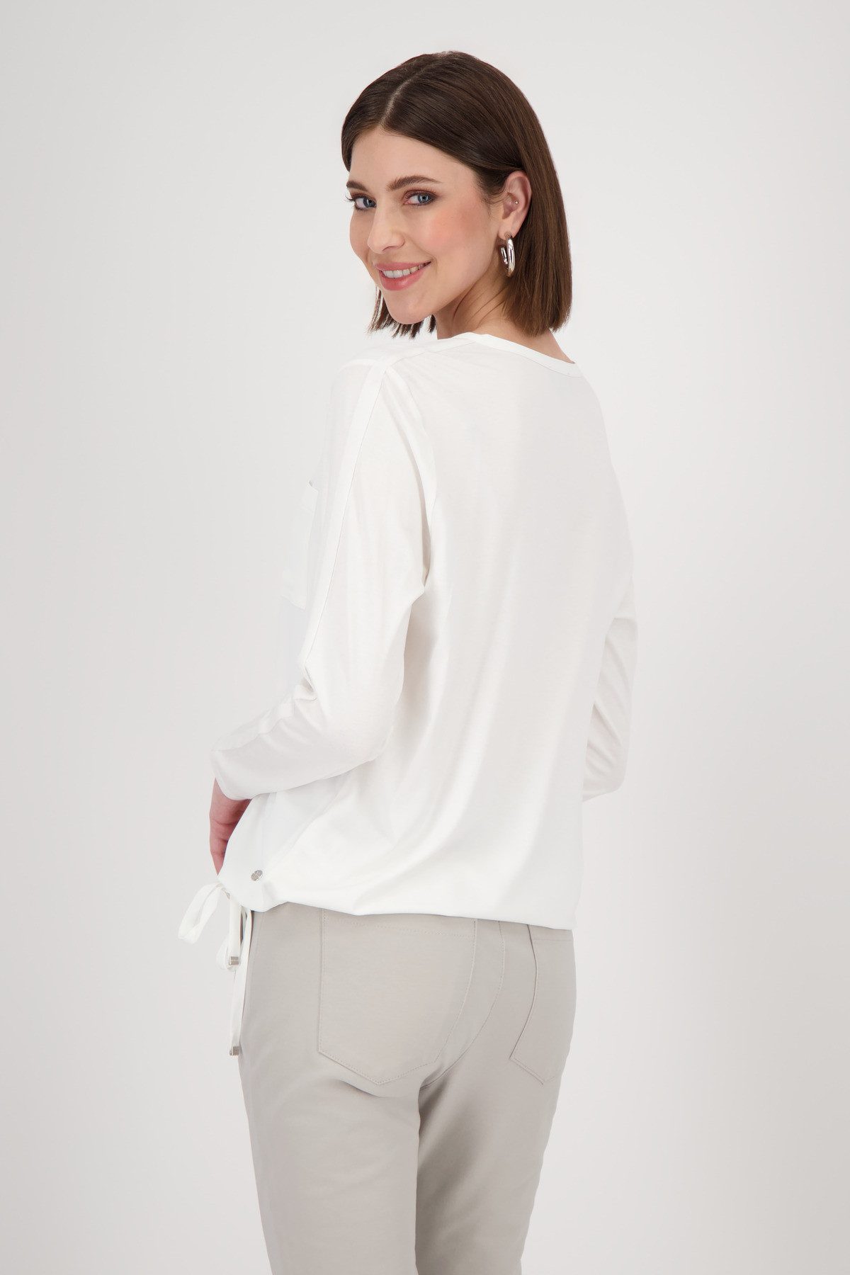Monari Blouse zonder sluiting Blouse Basic Sieraden