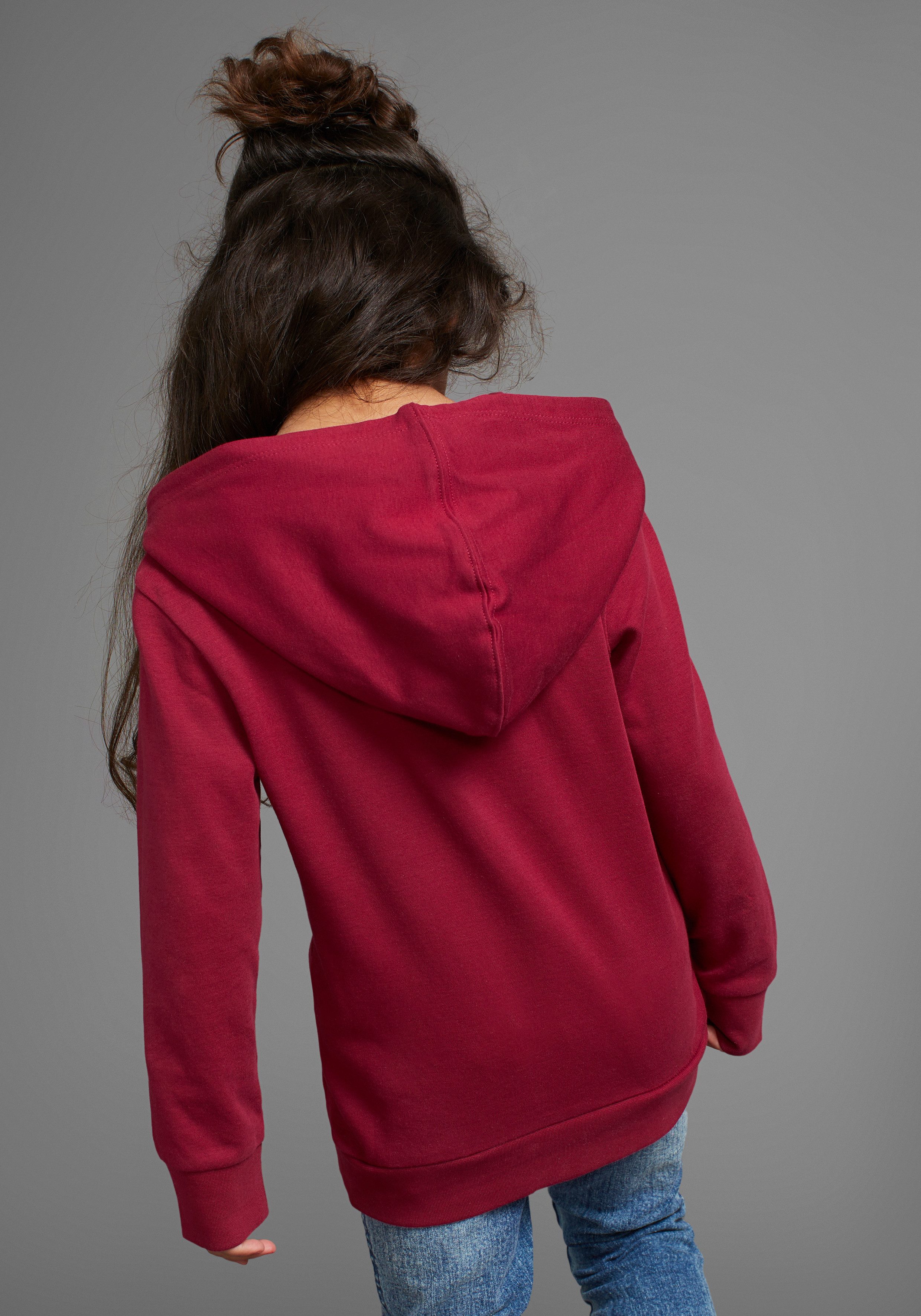 KIDSWORLD Shirt met lange mouwen LOVELY - Print , in verlengd model