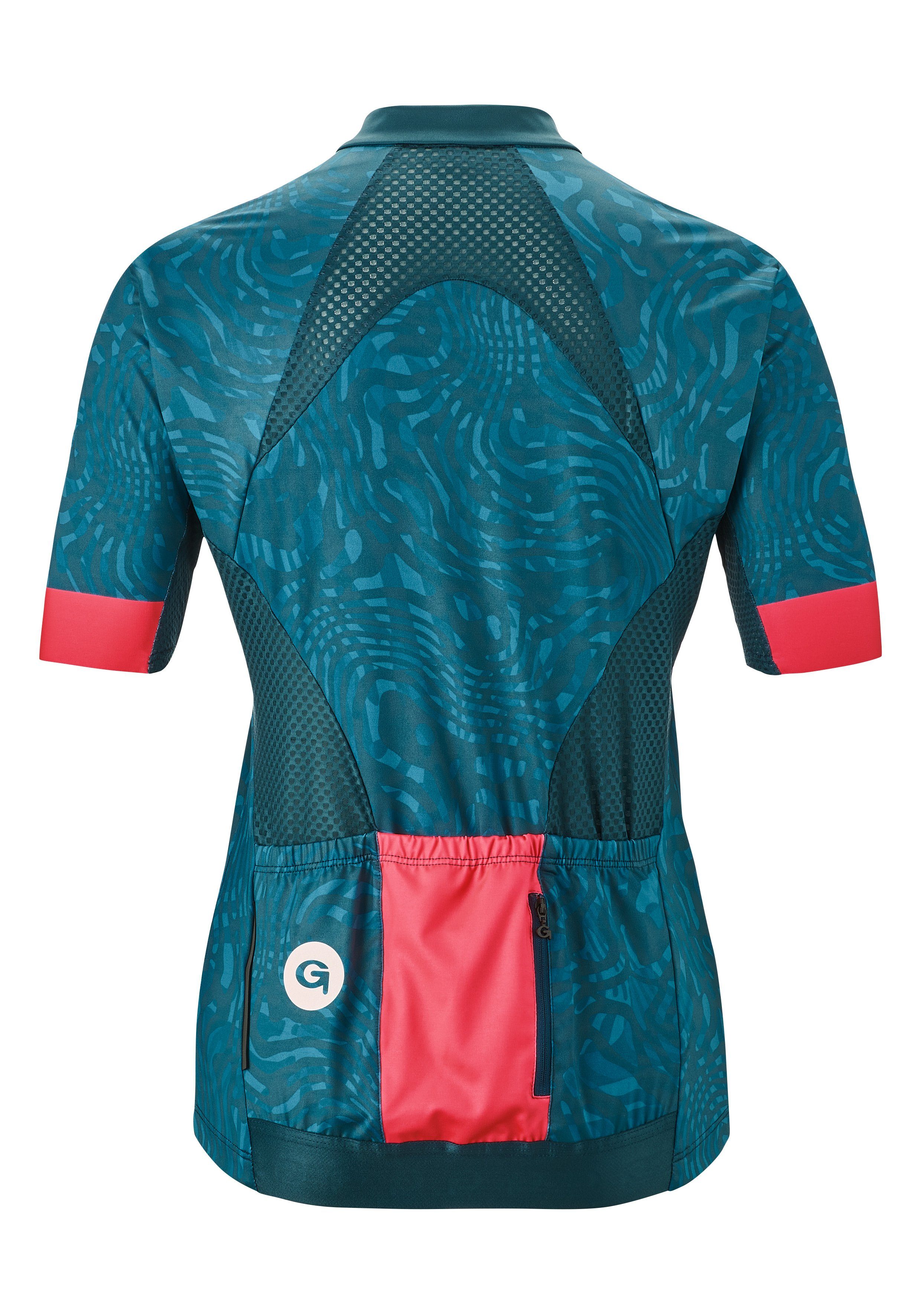 Gonso Fietsshirt SCALETTE Hoog ademende mesh-inzetten, extra licht