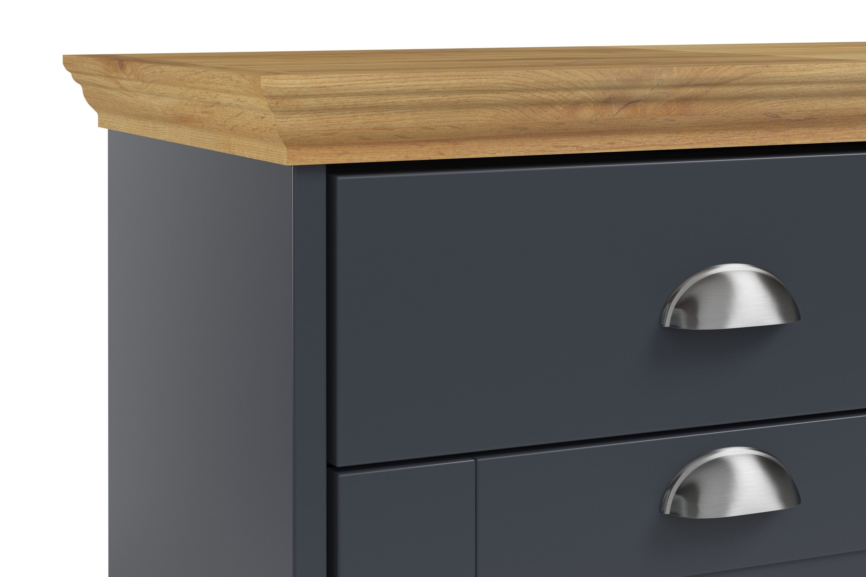 Home affaire Schoenenkast Motala met 2 kleppen en 1 lade, plaats voor 12-14 paar schoenen, hoogte 105 cm