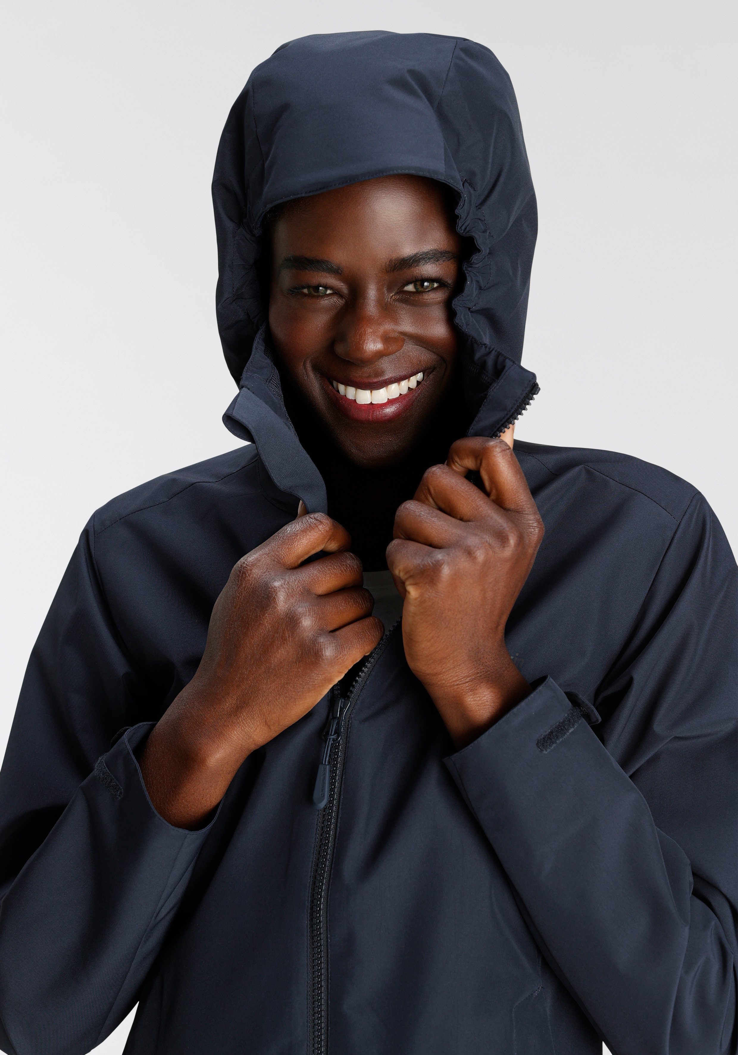 Jack Wolfskin Functioneel jack FARWOOD JKT W Waterafstotend & Ademend & Winddicht