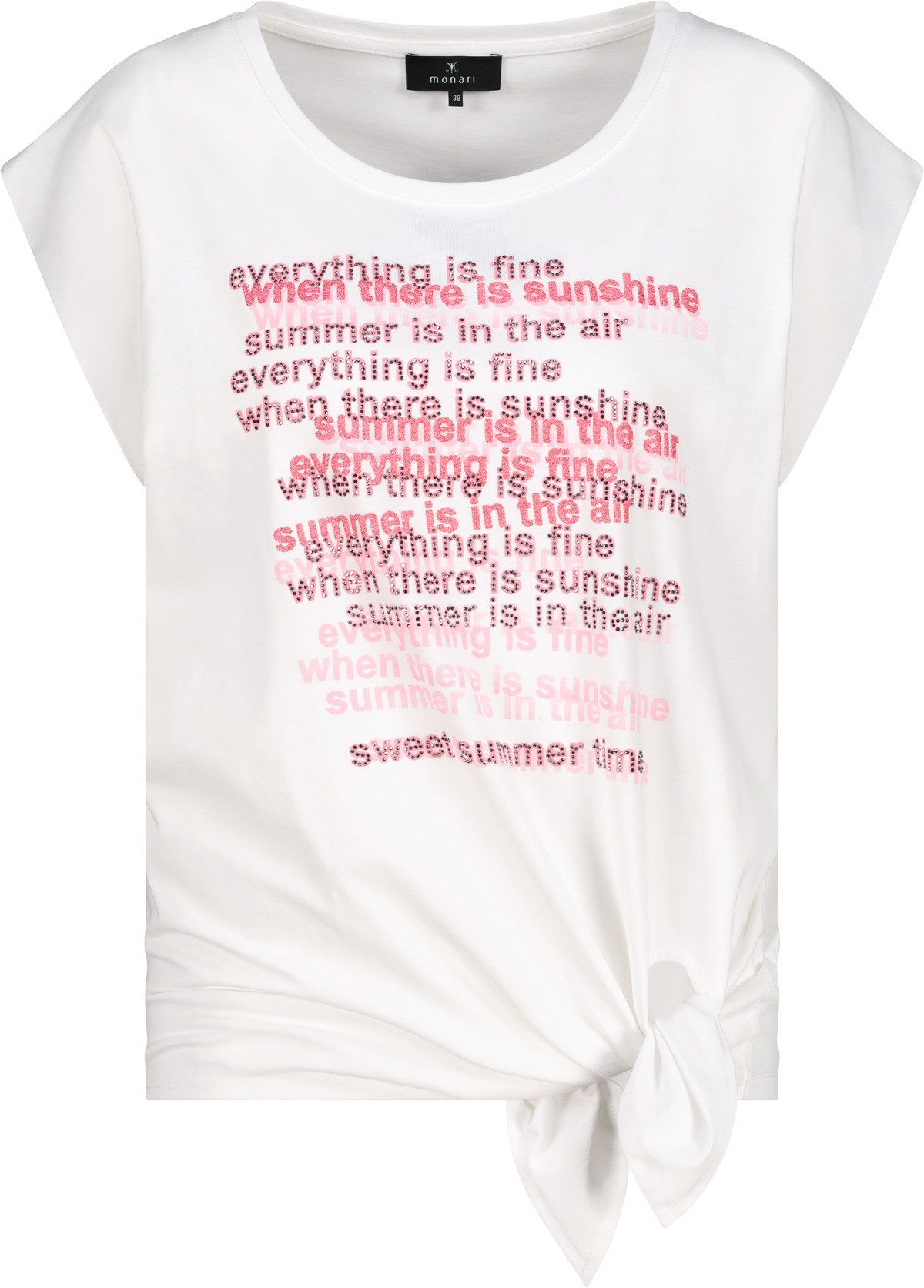 Monari Shirt met ronde hals Met een ronde hals