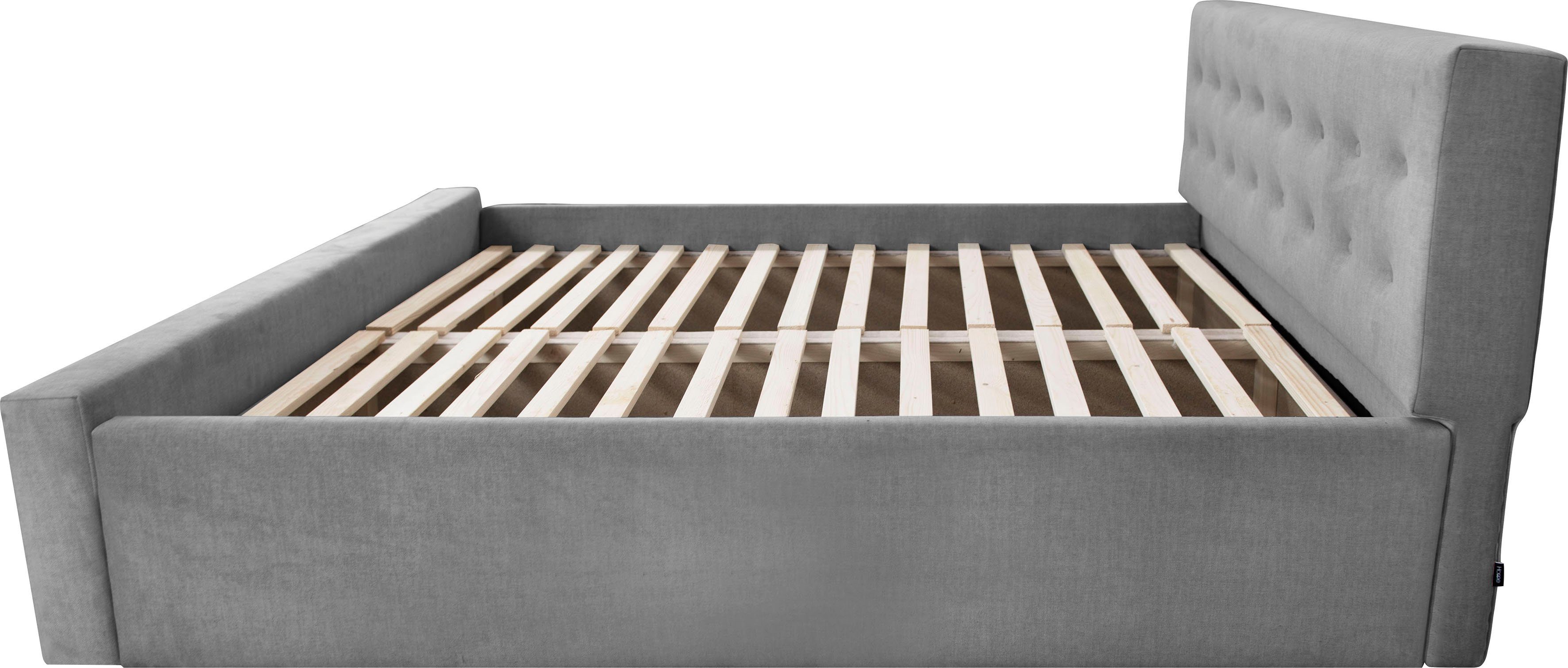 Home affaire Gestoffeerd bed Vaine in 5 breedten, ook in lengte 220 cm, incl. lattenrol