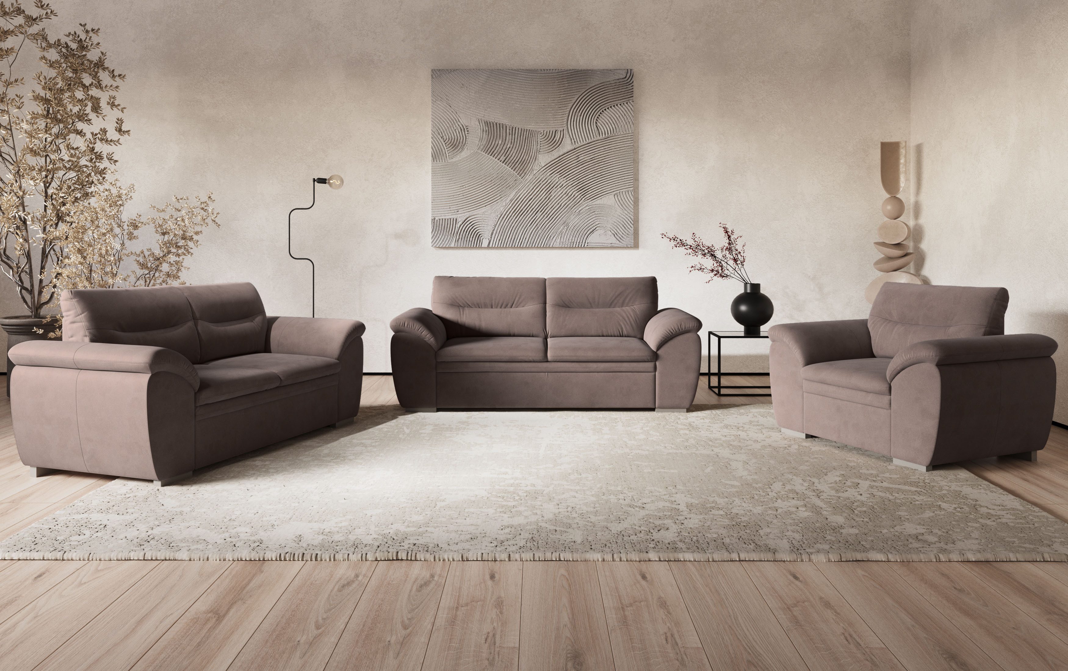 COTTA 2,5-zitsbank Leandra