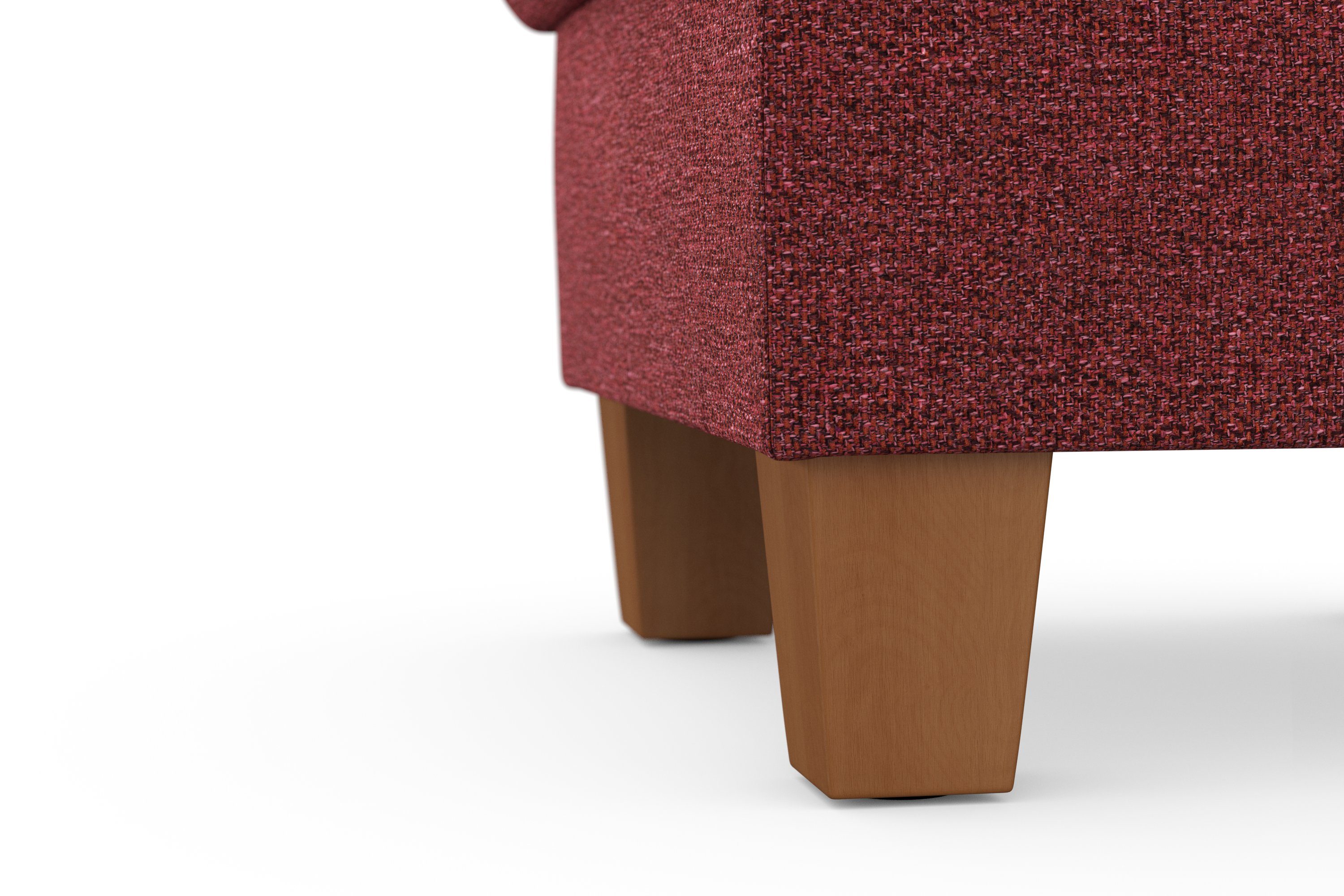 Home affaire Hocker met bergruimte CALDERA Bergruimte, ook in easy care-bekleding voor eenvoudig schoonmaken met water
