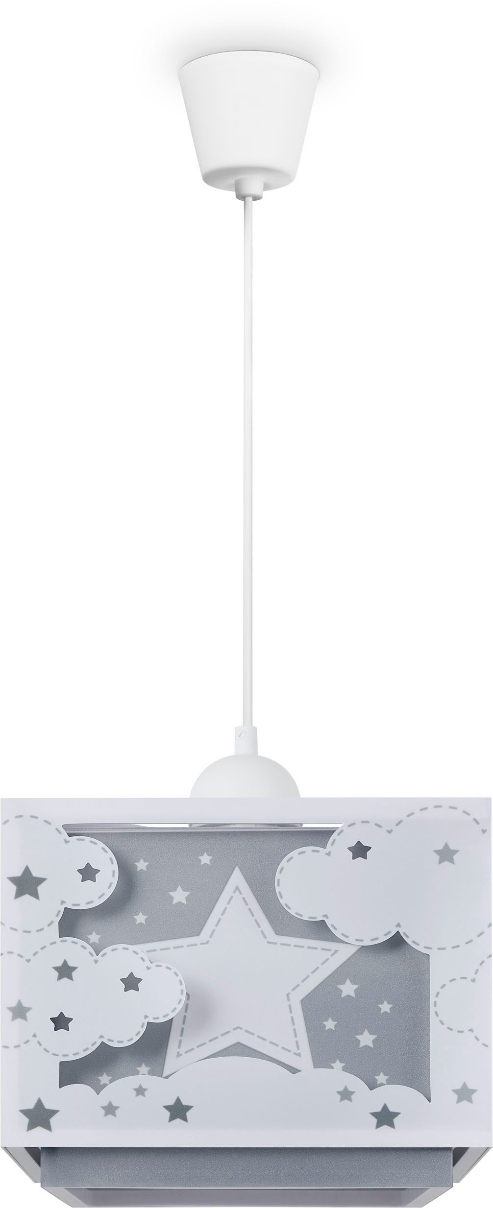 Paco Home Hanglamp Greta kinderlampen wit