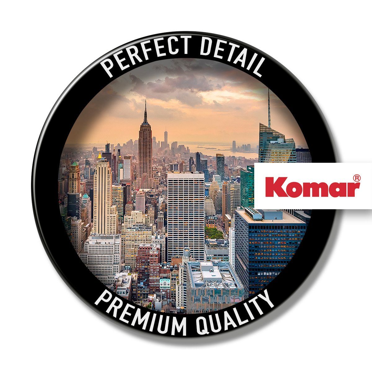 Komar Fotobehang Vlies - NYC Outlook - Afmeting 368 x 248 cm (1 stuk)