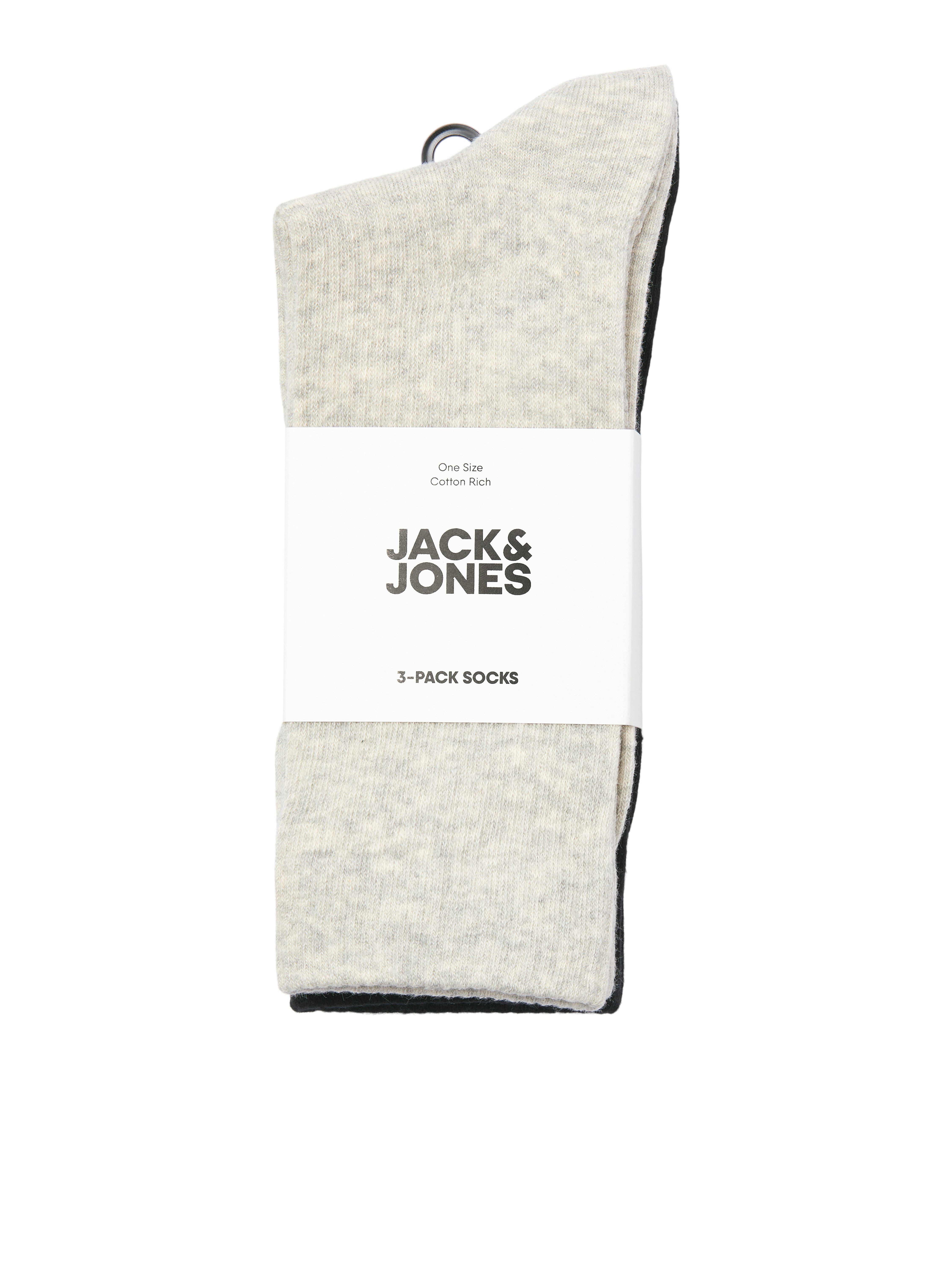 Jack & Jones Vrijetijdssokken JACSOHO TENNIS SOCKS 3 PACK NOOS (set, 3 paar)