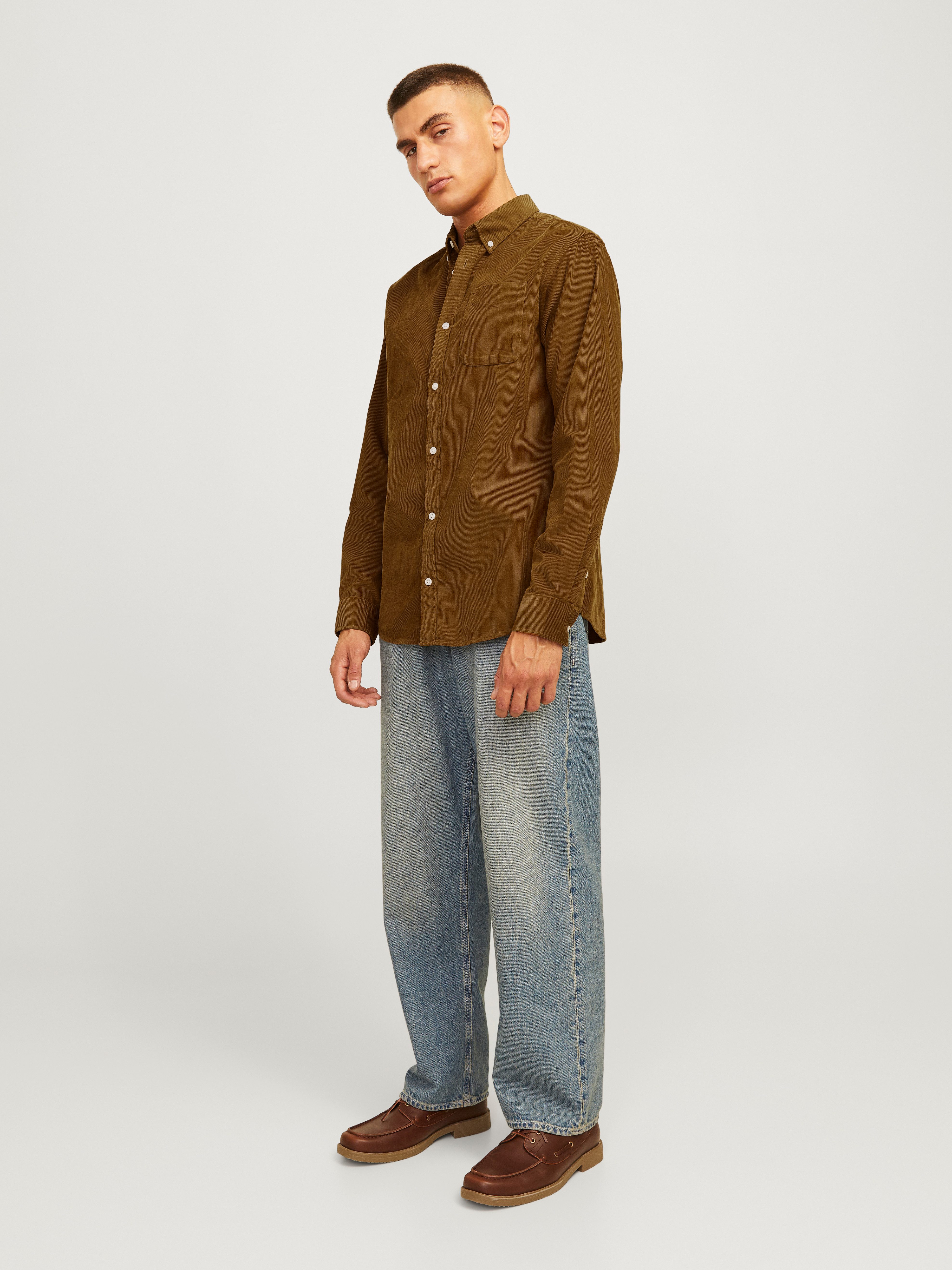 Jack & Jones Overhemd met lange mouwen JJECLASSIC CORD SHIRT LS SN