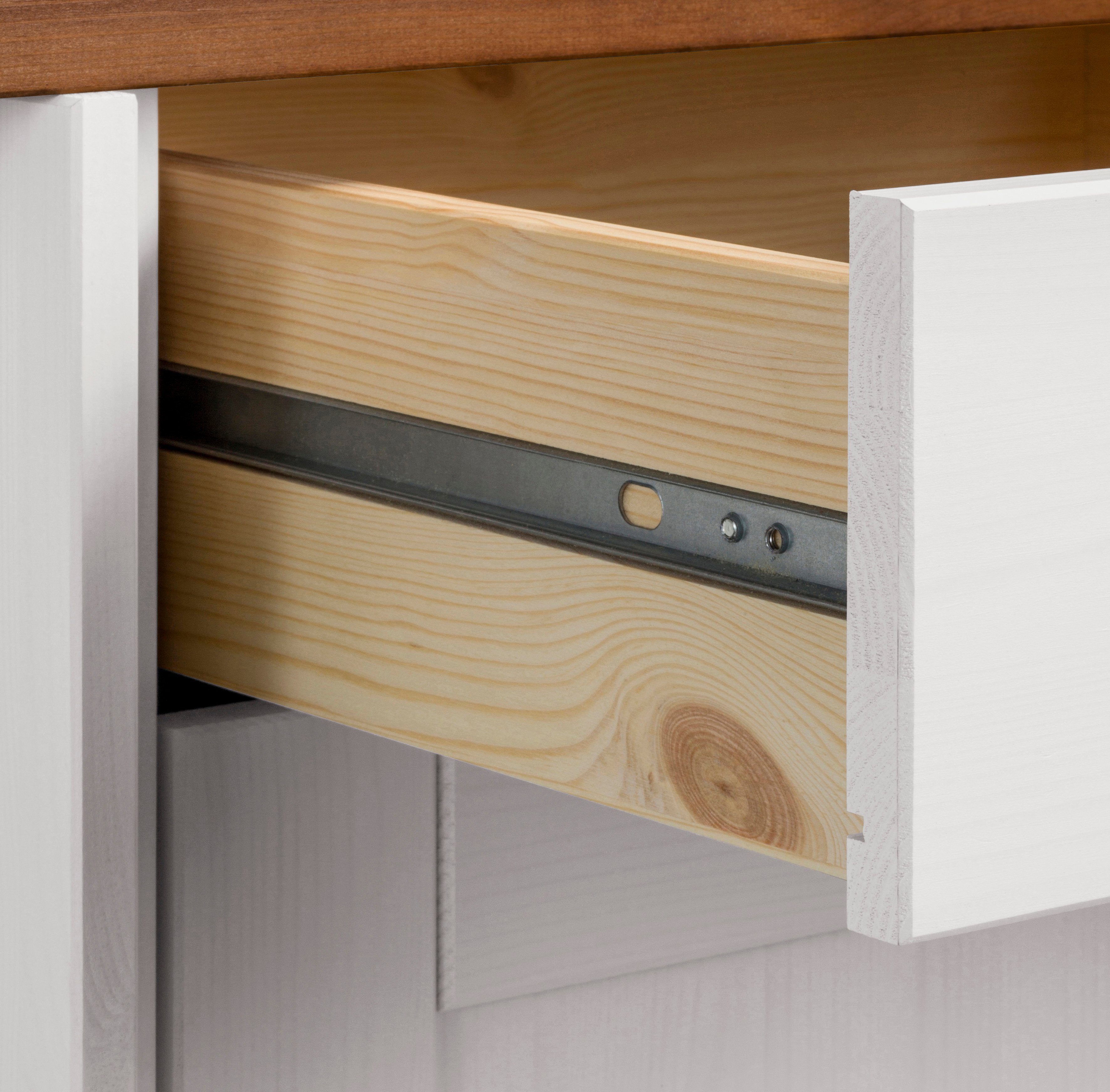 Home affaire Hoekonderkast Alby Breedte 110 cm, met 1 deur en 1 lade