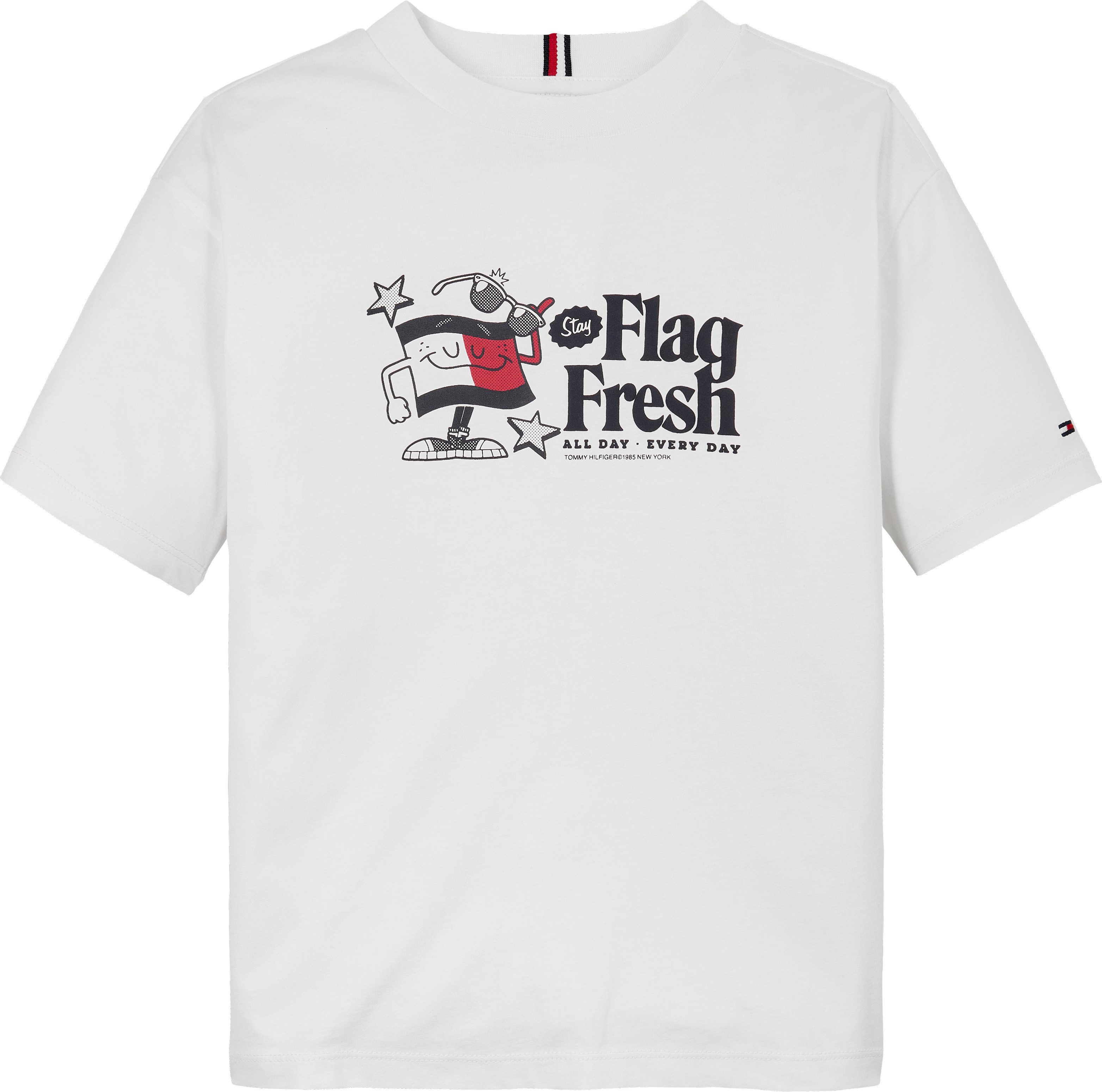 Tommy Hilfiger T-shirt FLAG FUN TEE SS
