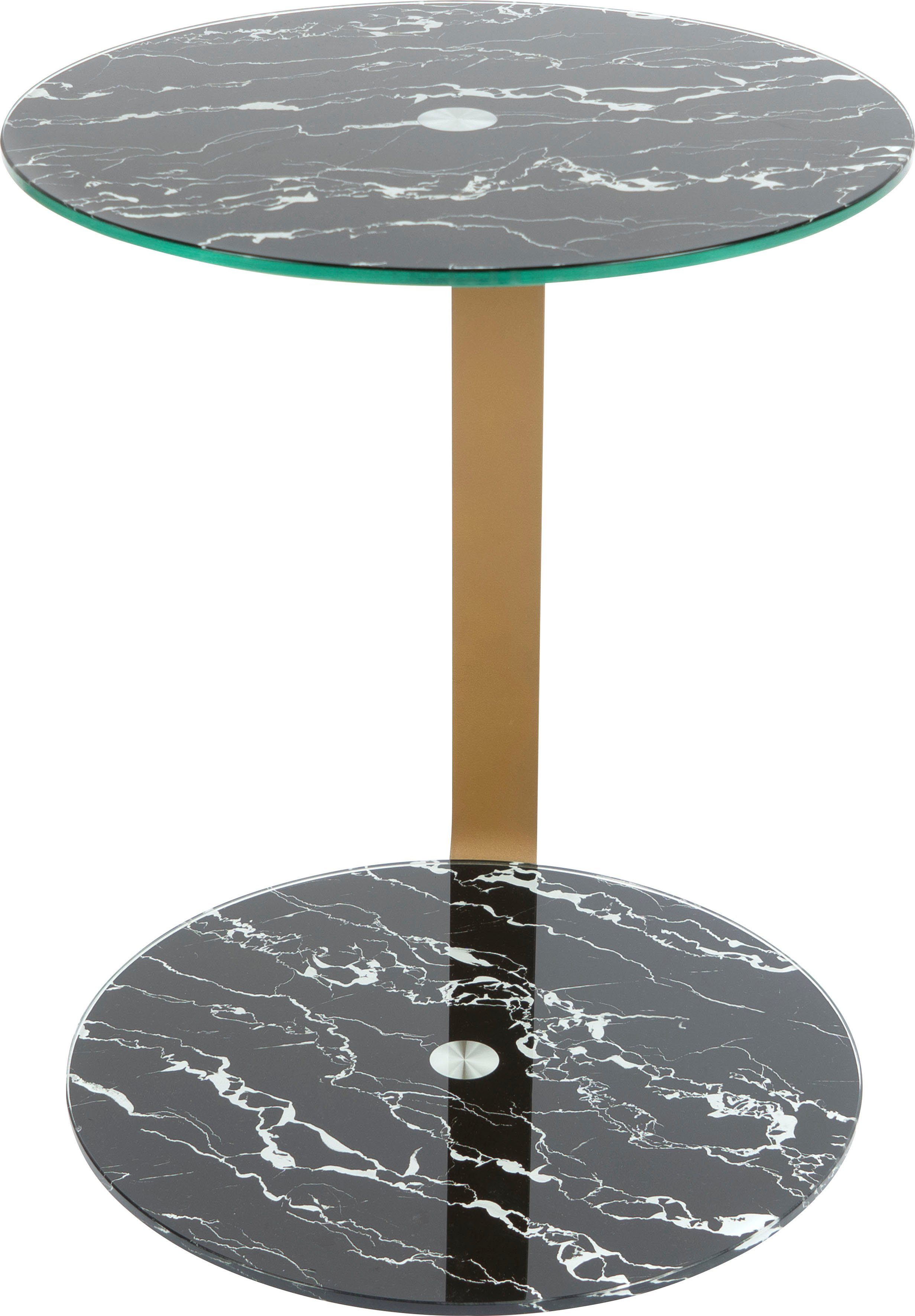 Kayoom Bijzettafel Quentin 525, sofa-bijzettafel, met metalen frame Onderstel ook als legplank, elegante vorm en verschillende kleurvarianten (1 stuk)