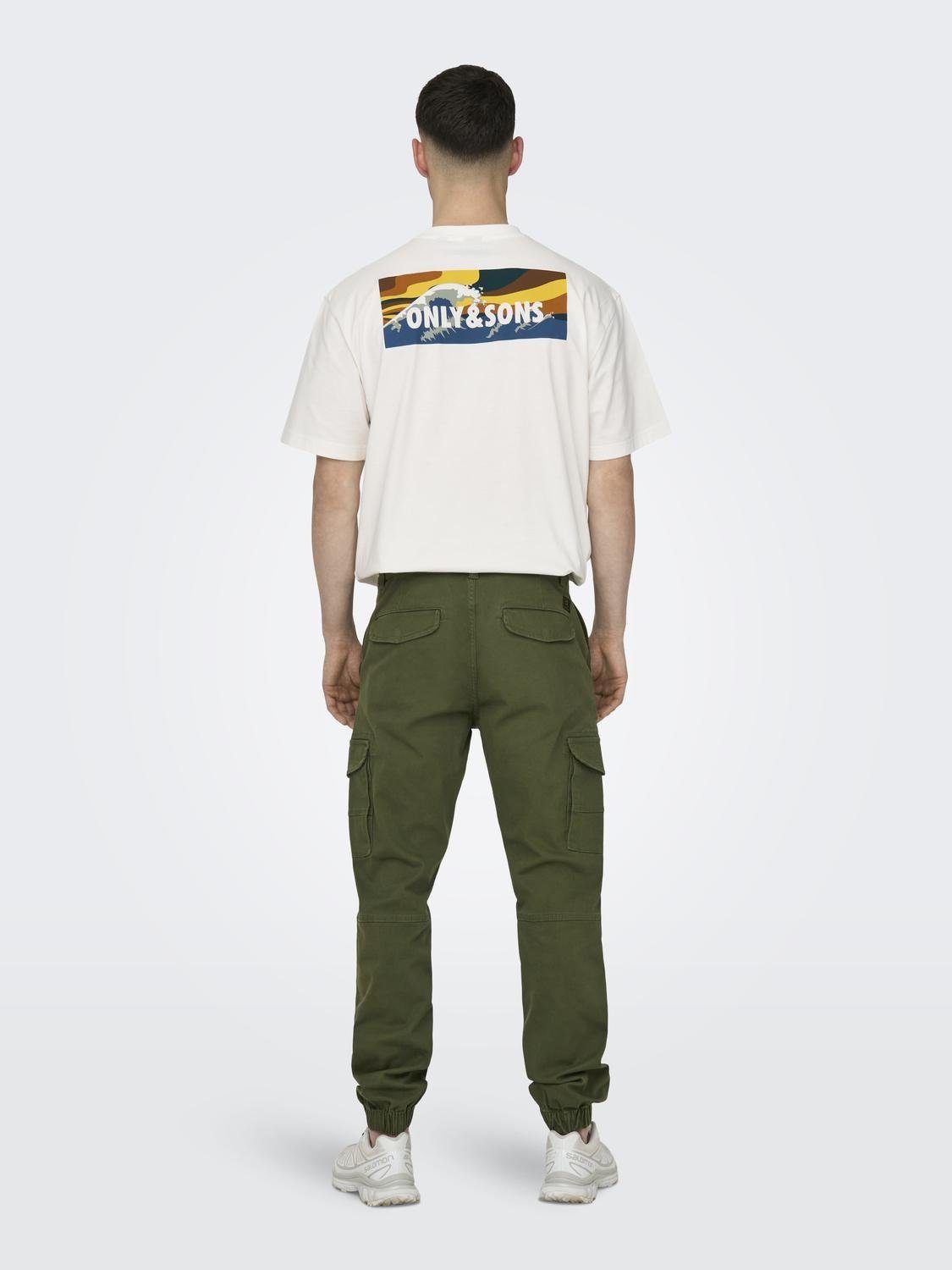 ONLY & SONS Cargobroek ONSCARTER LIFE CARGO CUFF 0013 PANT NOOS