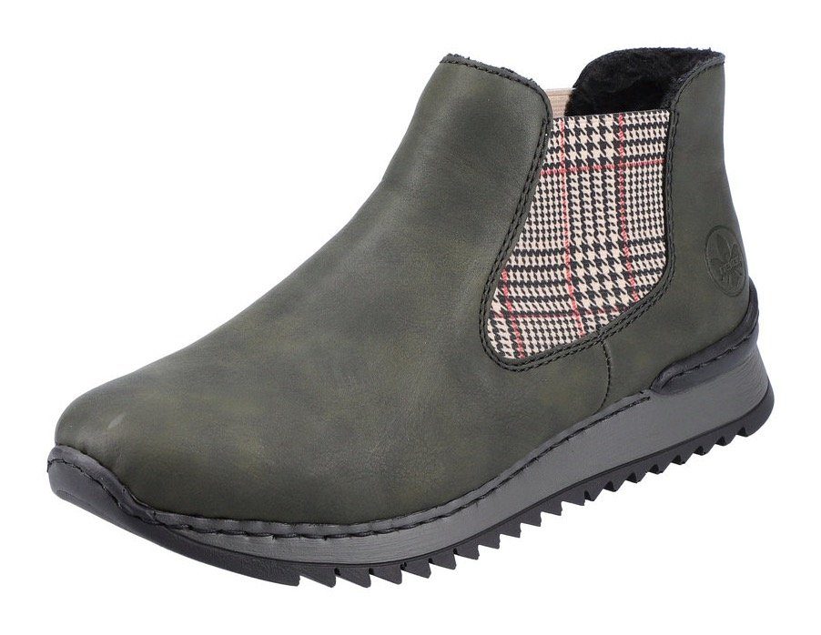 Rieker Chelsea-boots met geruite stretchinzet in de online shop | OTTO