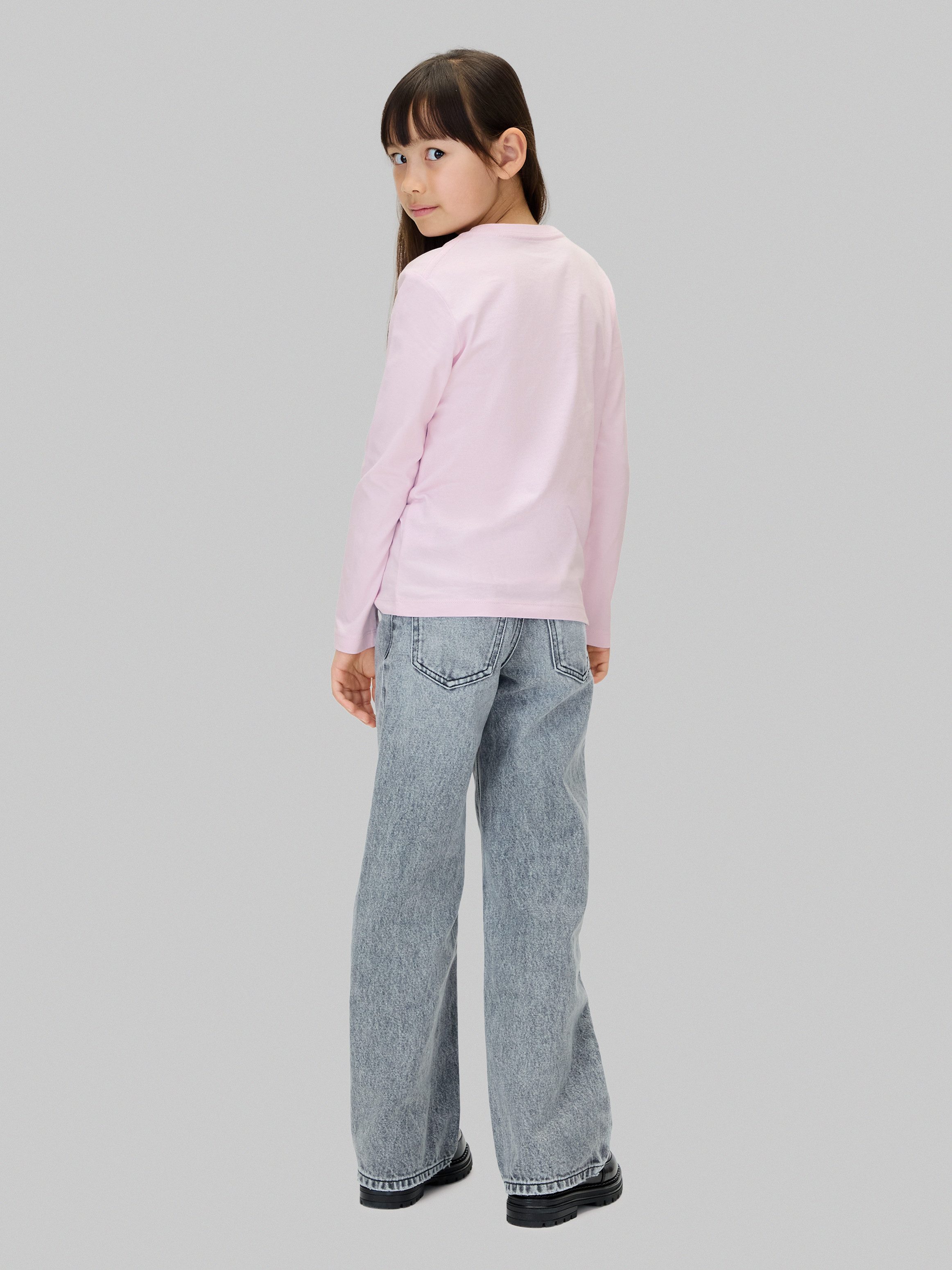Calvin Klein Shirt met lange mouwen Chest Monologo Ls T-Shirt