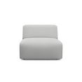 couch ♥ fauteuil vette bekleding modulair of solo te gebruiken, vele modules voor individuele samenstelling couch favorieten grijs