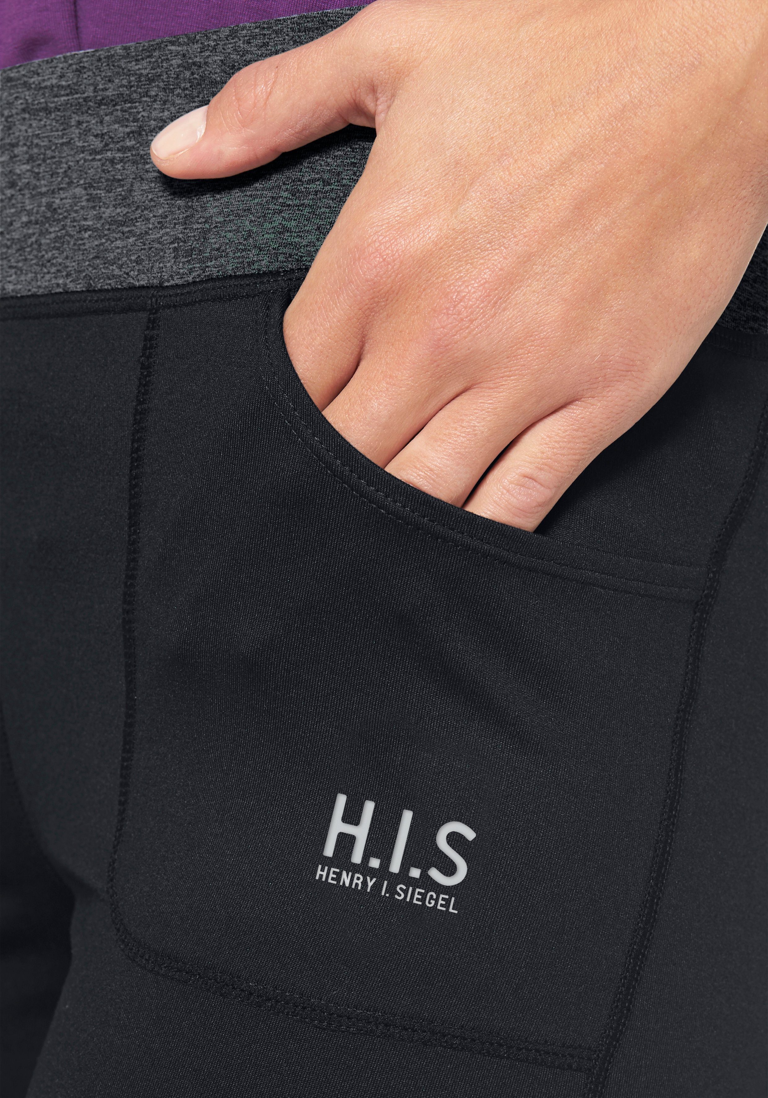 H.I.S Jazzpants Van gerecycled materiaal