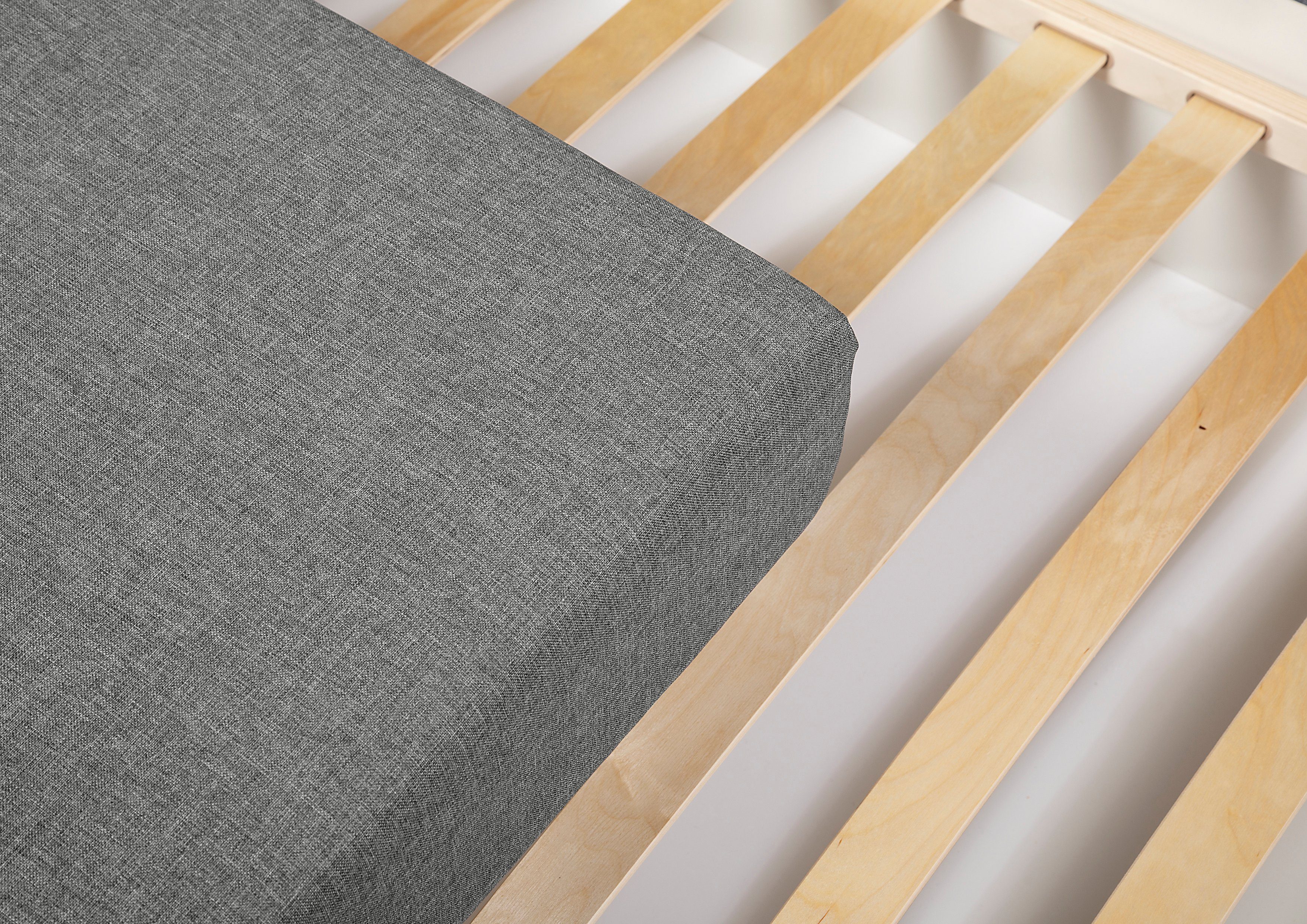 Maintal Bed Malea met bedkist, in 3 breedten, binnenvering- of bonell-matras ter keuze