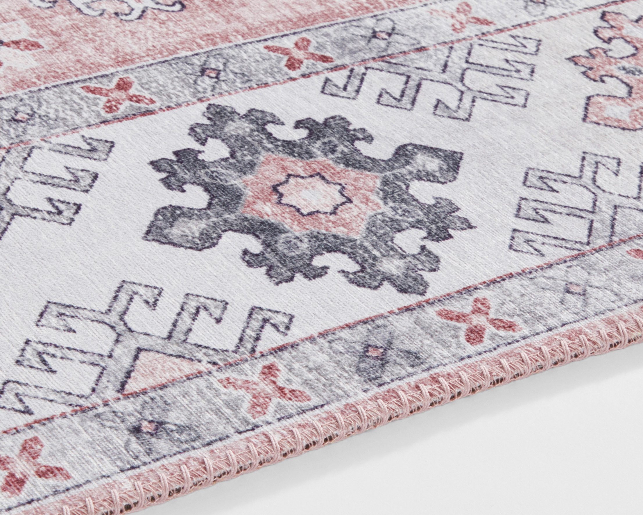 NORTHRUGS Vloerkleed Gratia Oosters, vintage, vlakweefsel, loper, woonkamer, slaapkamer